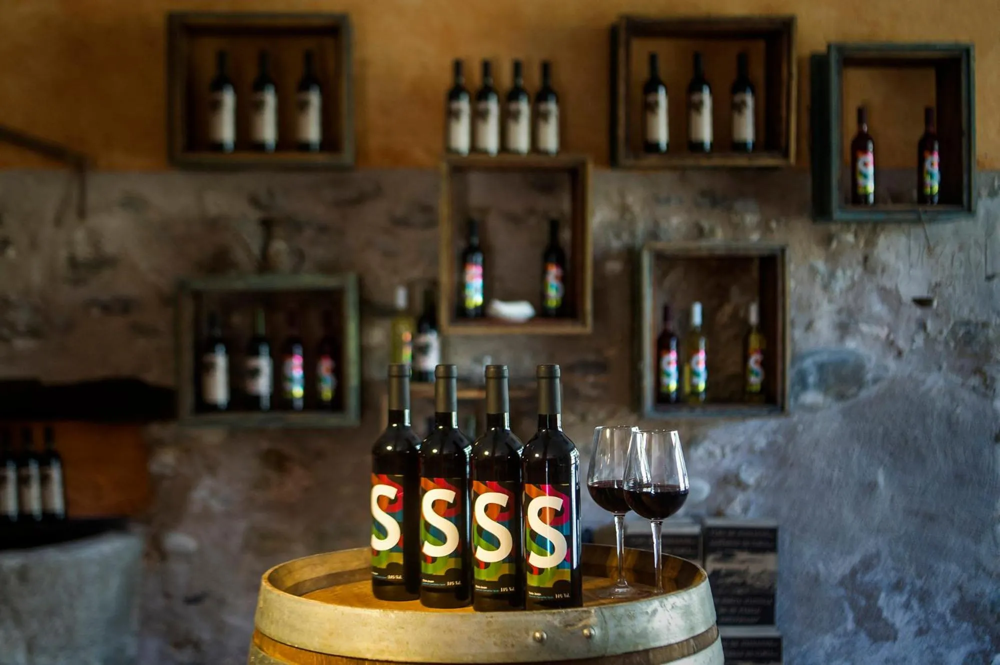 Alcoholic drinks in Ligüerre Resort