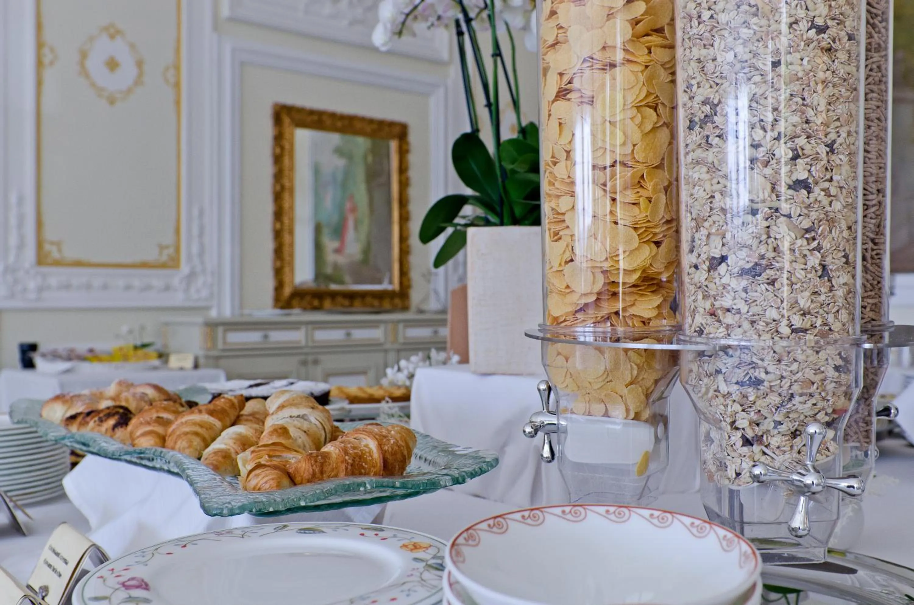 Continental breakfast in Hotel De Paris Sanremo