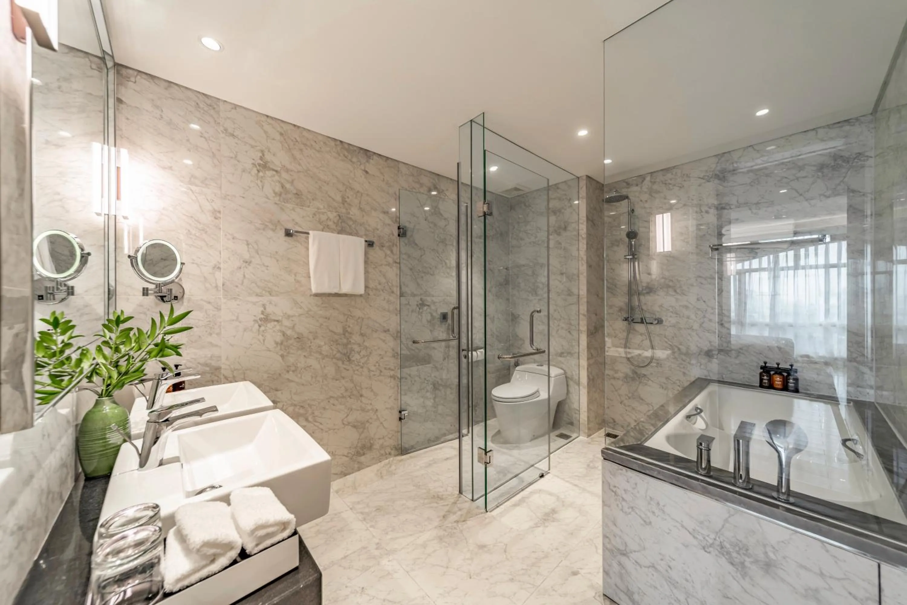 Bathroom in Sherwood Suites