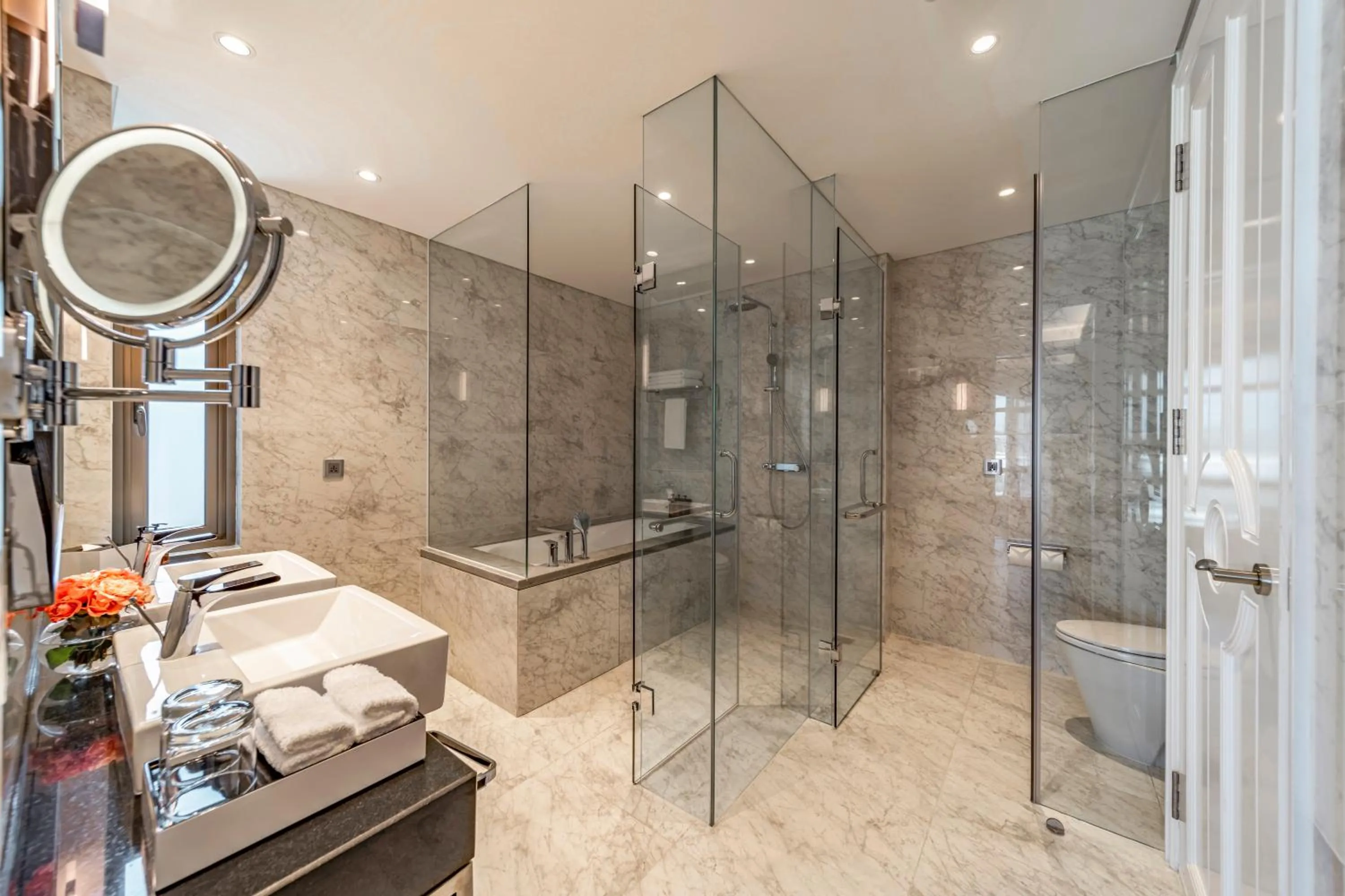 Bathroom in Sherwood Suites