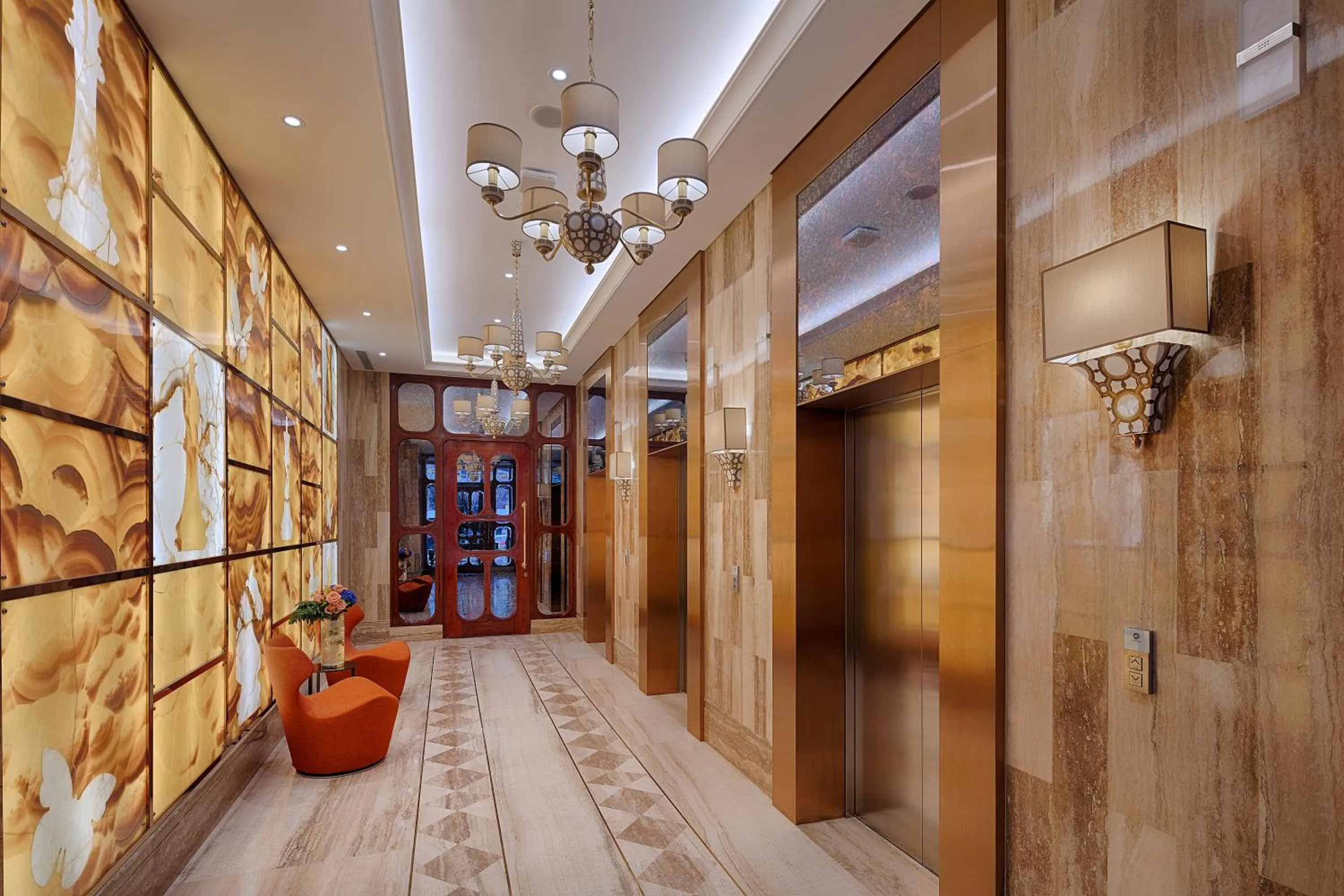 Lobby or reception in Sherwood Suites