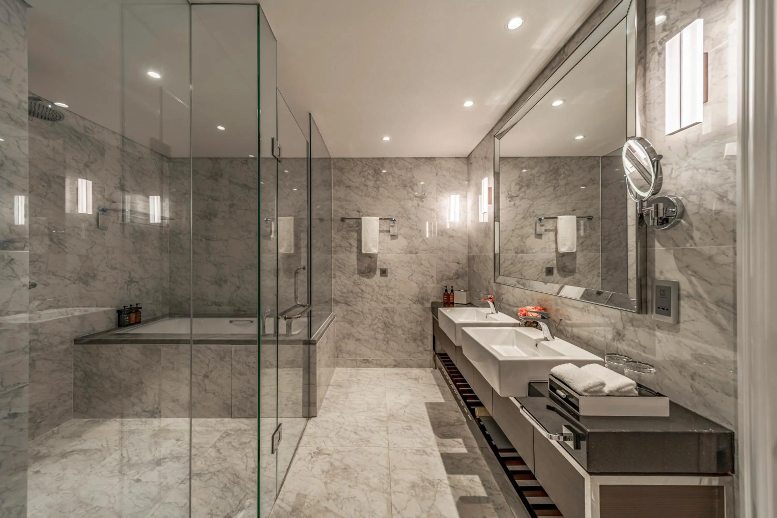 Bathroom in Sherwood Suites