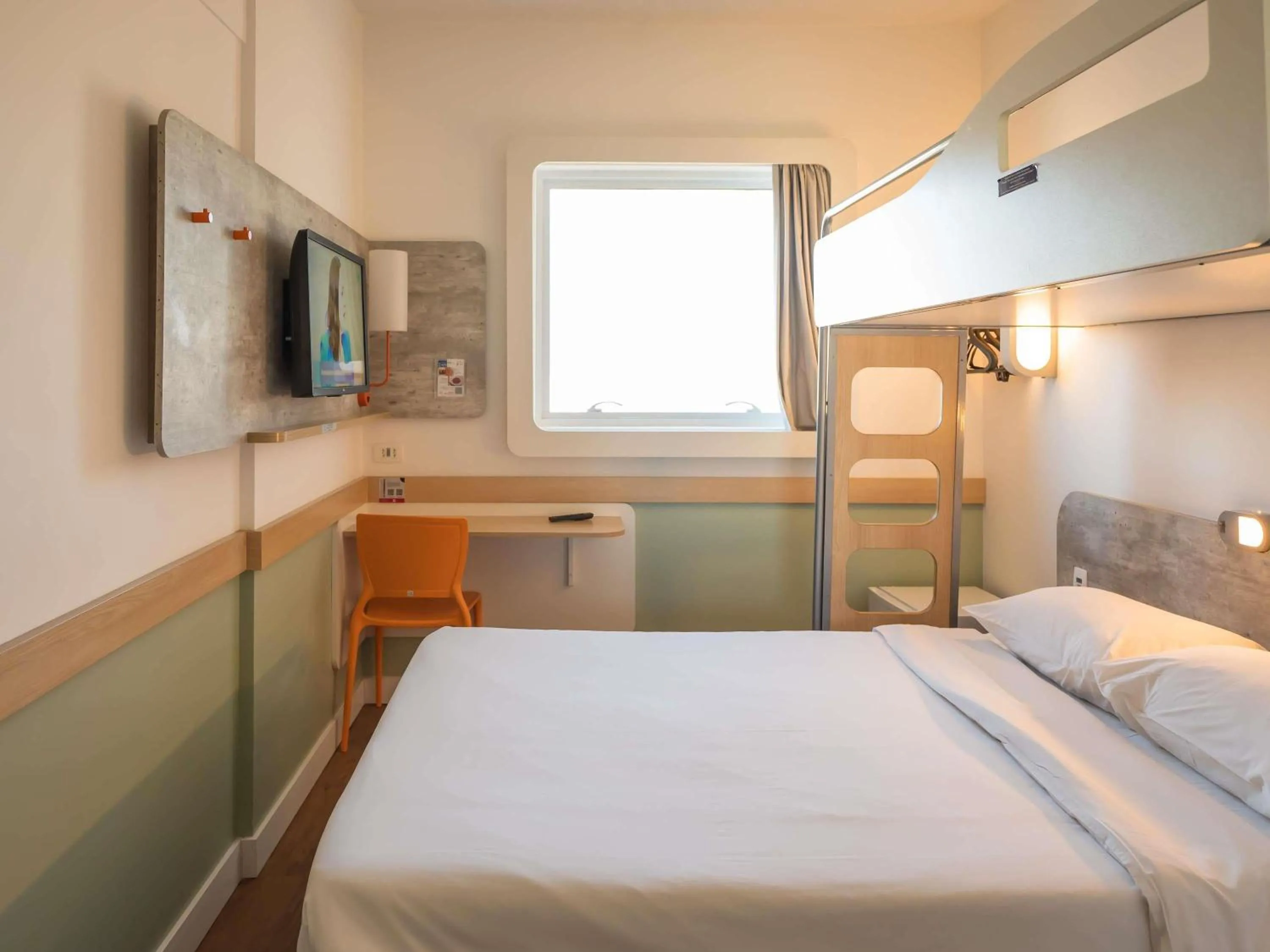 Bedroom, Bed in ibis budget Campinas Aquidaban