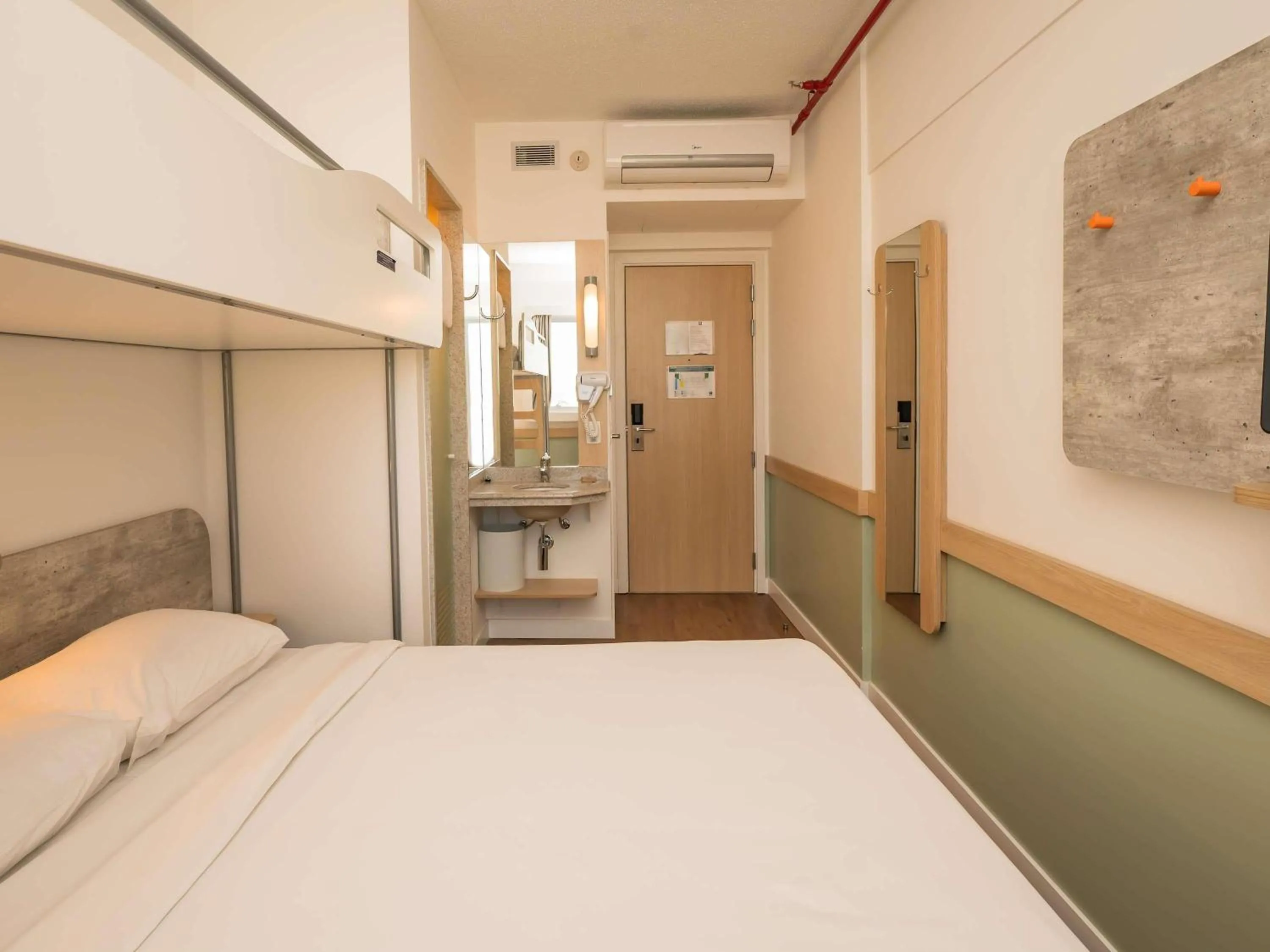 Bedroom, Bed in ibis budget Campinas Aquidaban