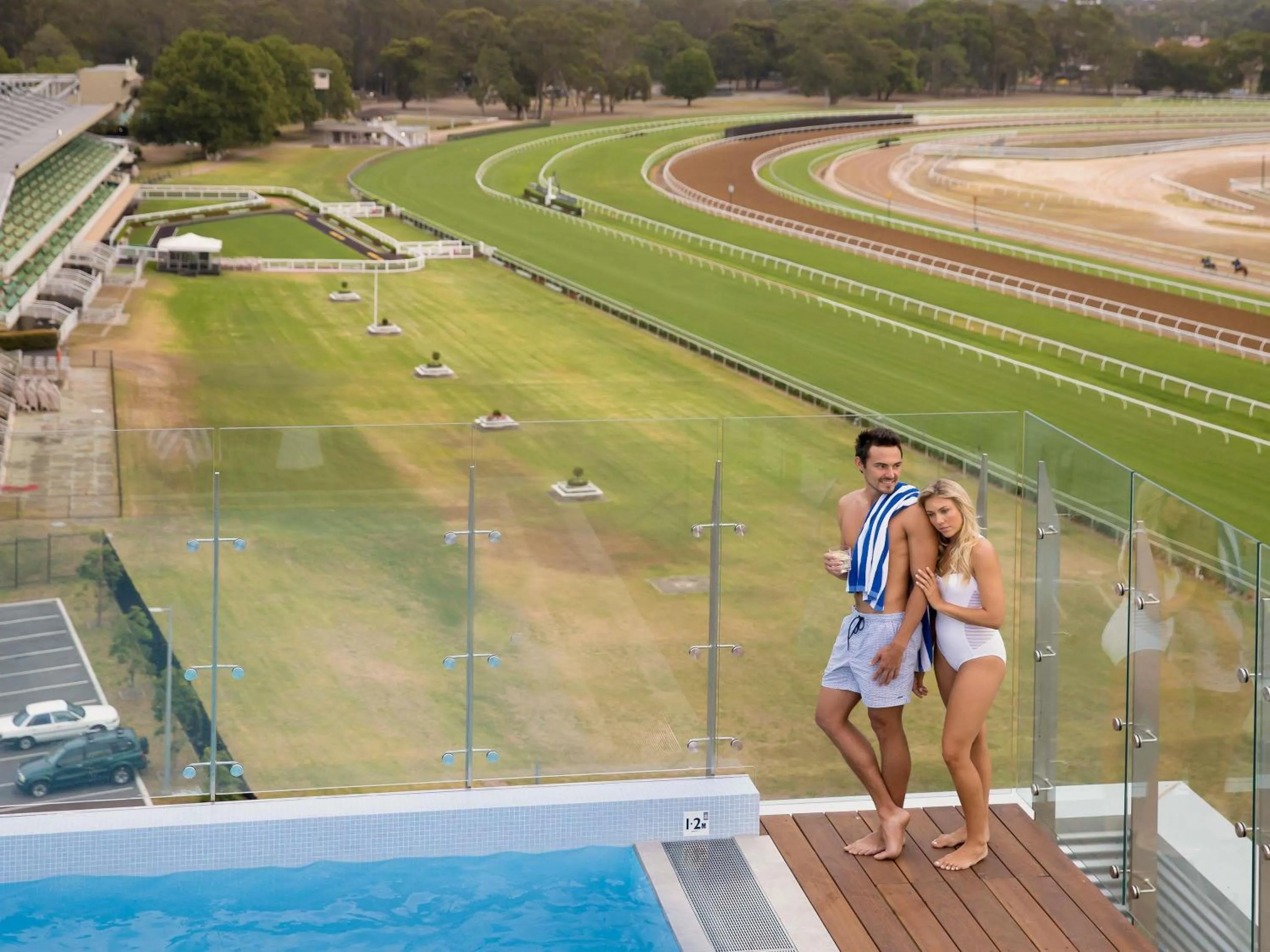 Pool view in The William Inglis Mgallery