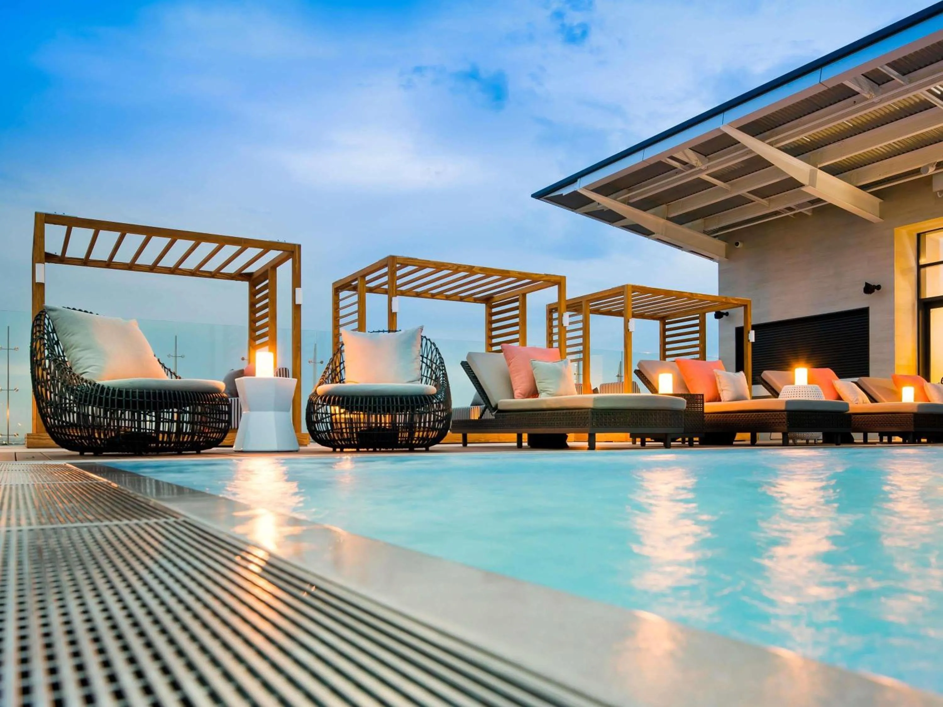 Pool view in The William Inglis Mgallery