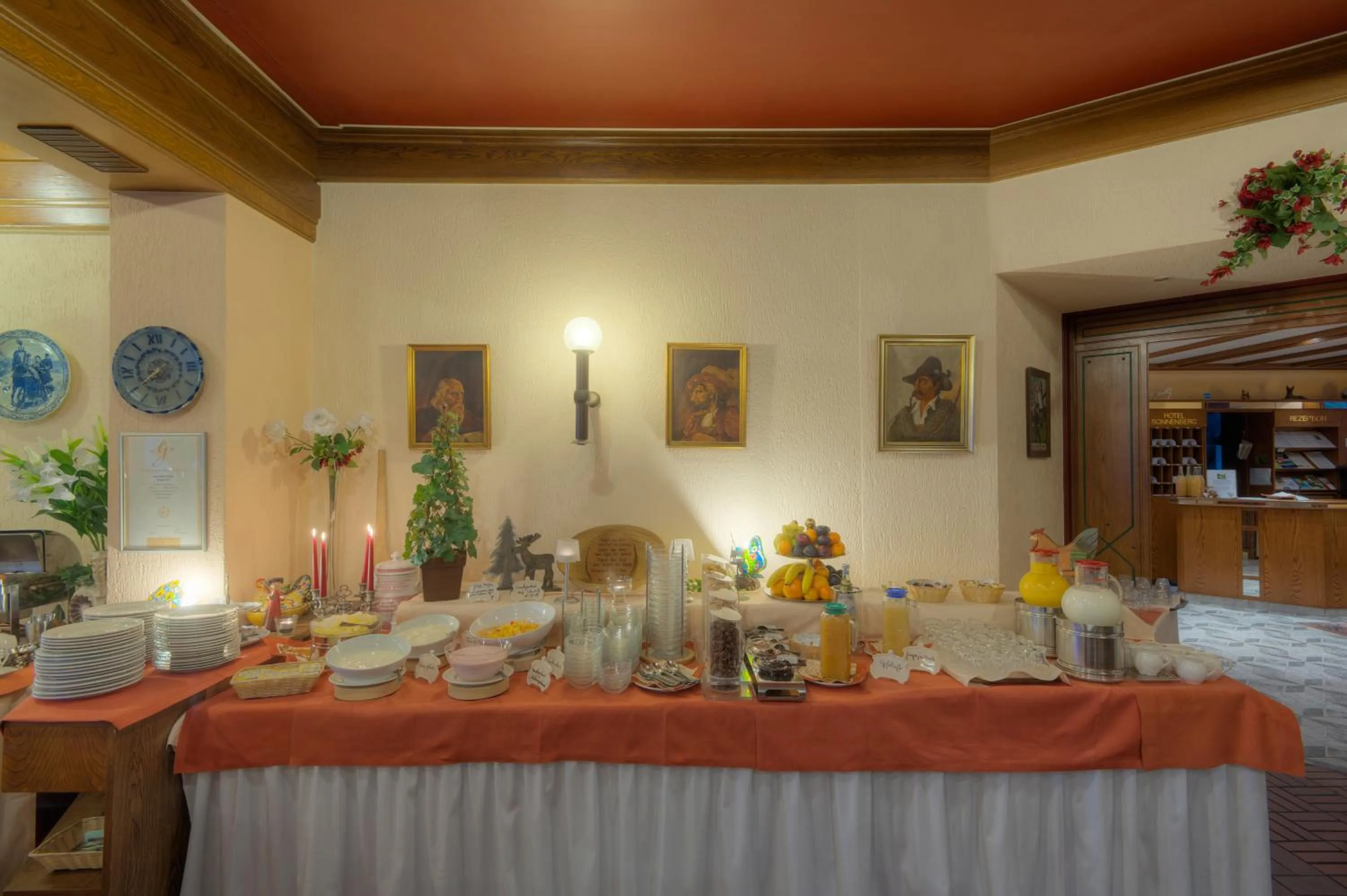 Buffet breakfast in Waldhotel Sonnenberg