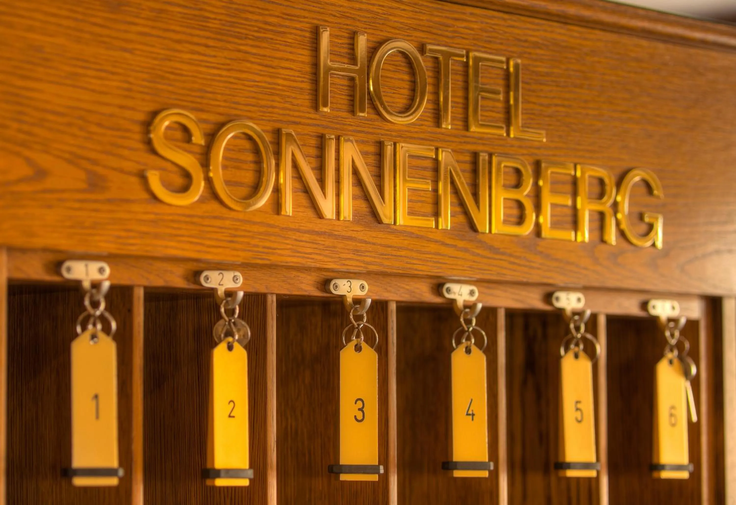 Logo/Certificate/Sign in Waldhotel Sonnenberg
