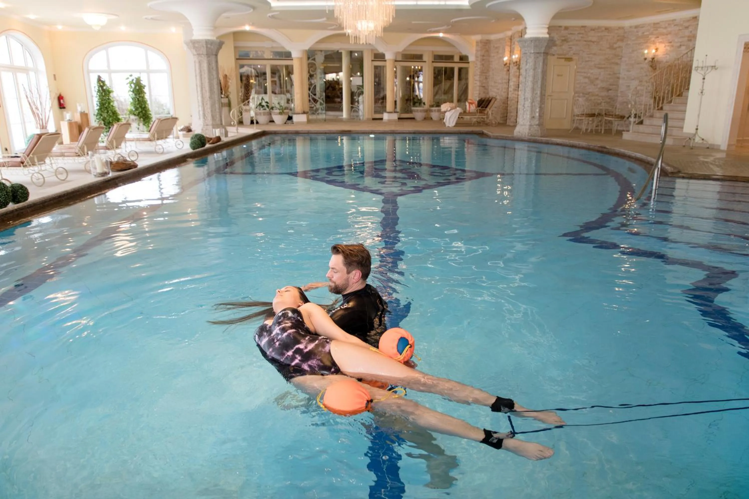 Swimming pool in Der Lärchenhof