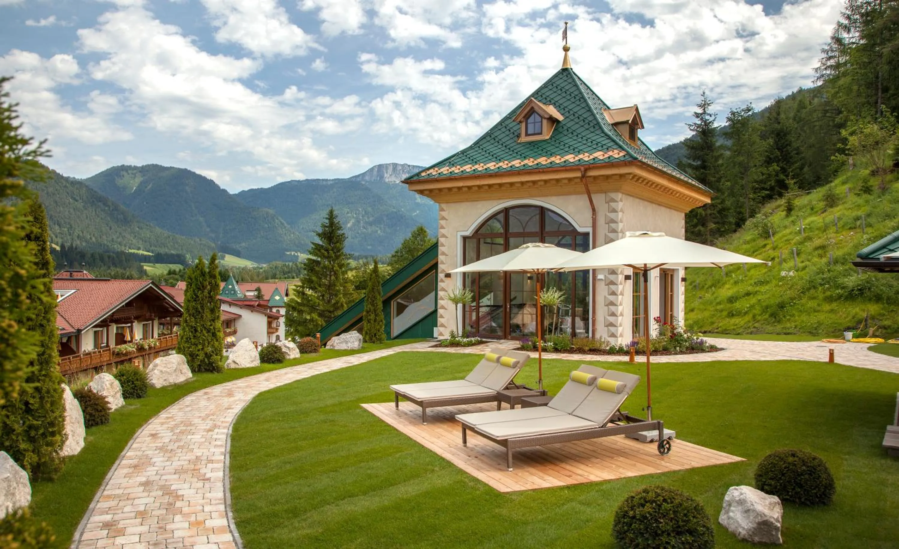 Sauna in Der Lärchenhof