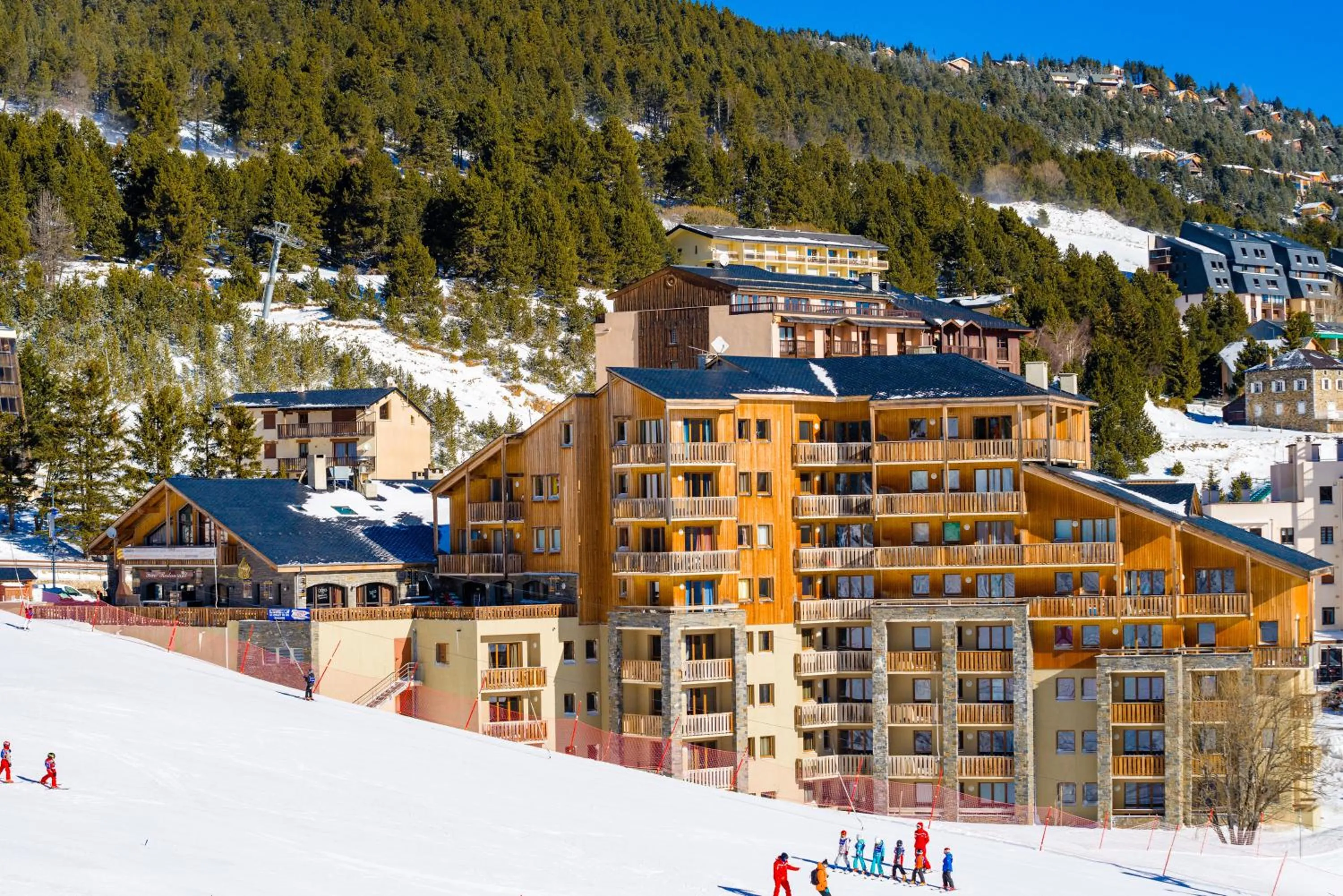 Property building in Lagrange Vacances L'Orée des Cîmes