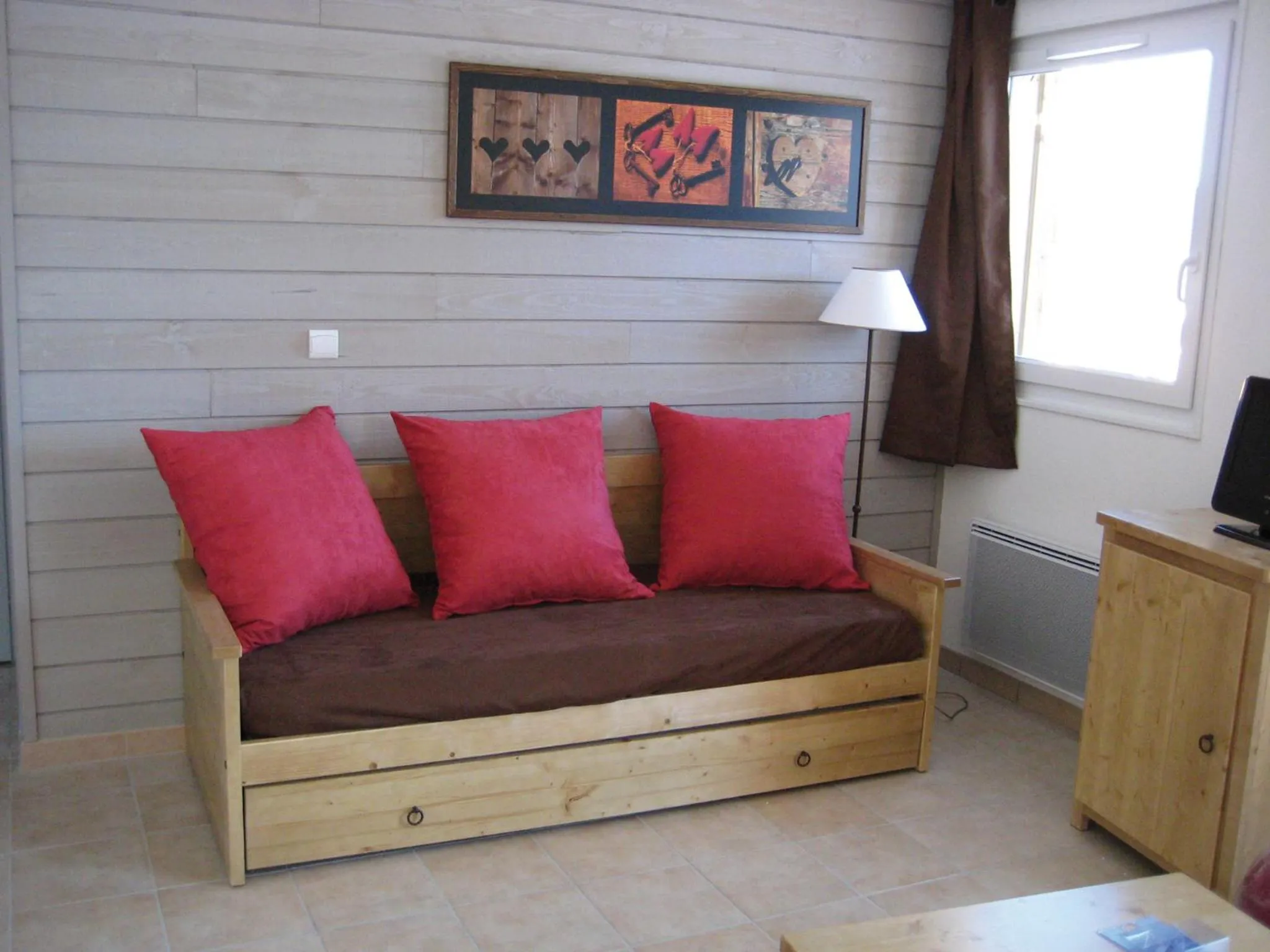 Living room in Lagrange Vacances L'Orée des Cîmes