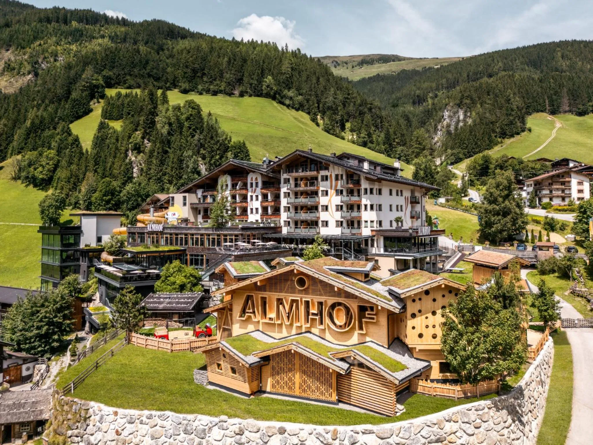 Property building in Almhof Family und Wellness Resort