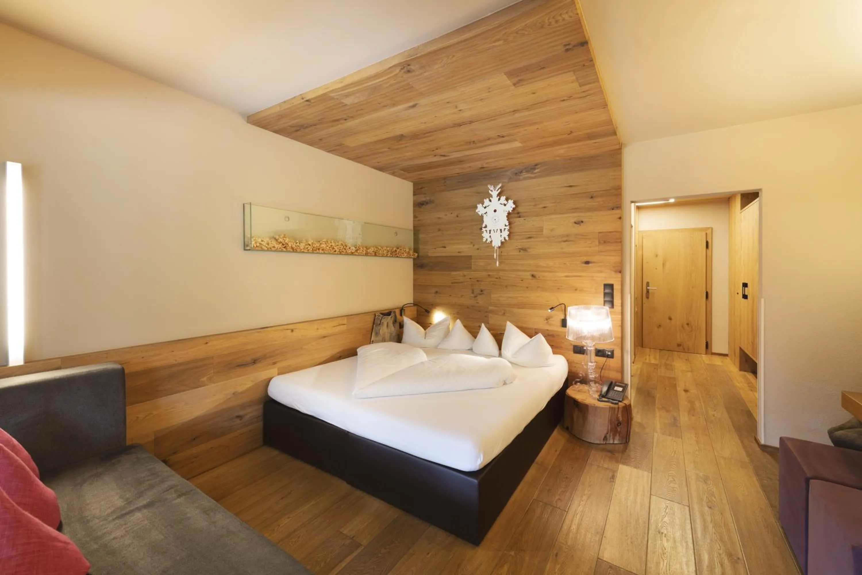 Bed in Almhof Family und Wellness Resort