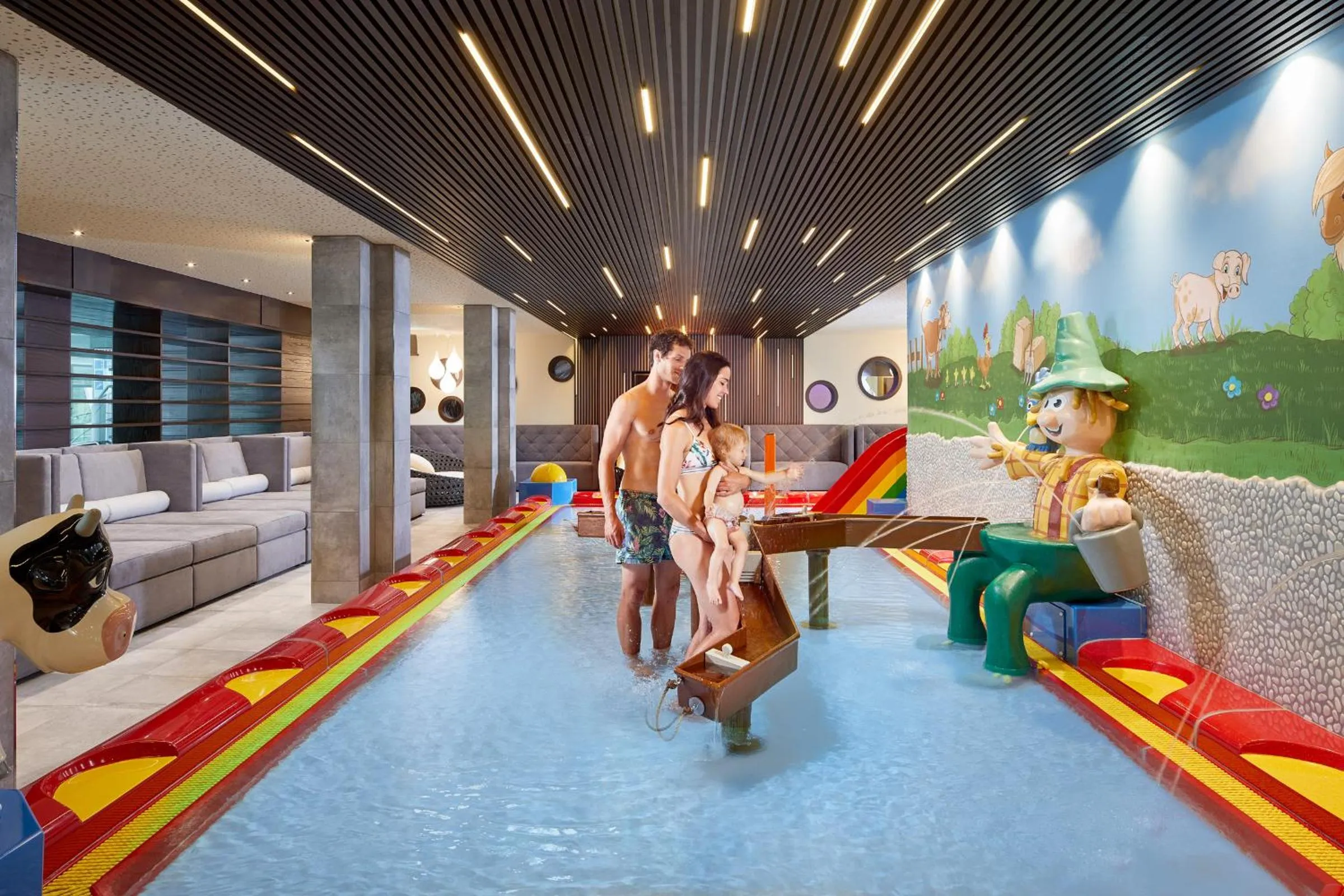 Swimming pool in Almhof Family und Wellness Resort