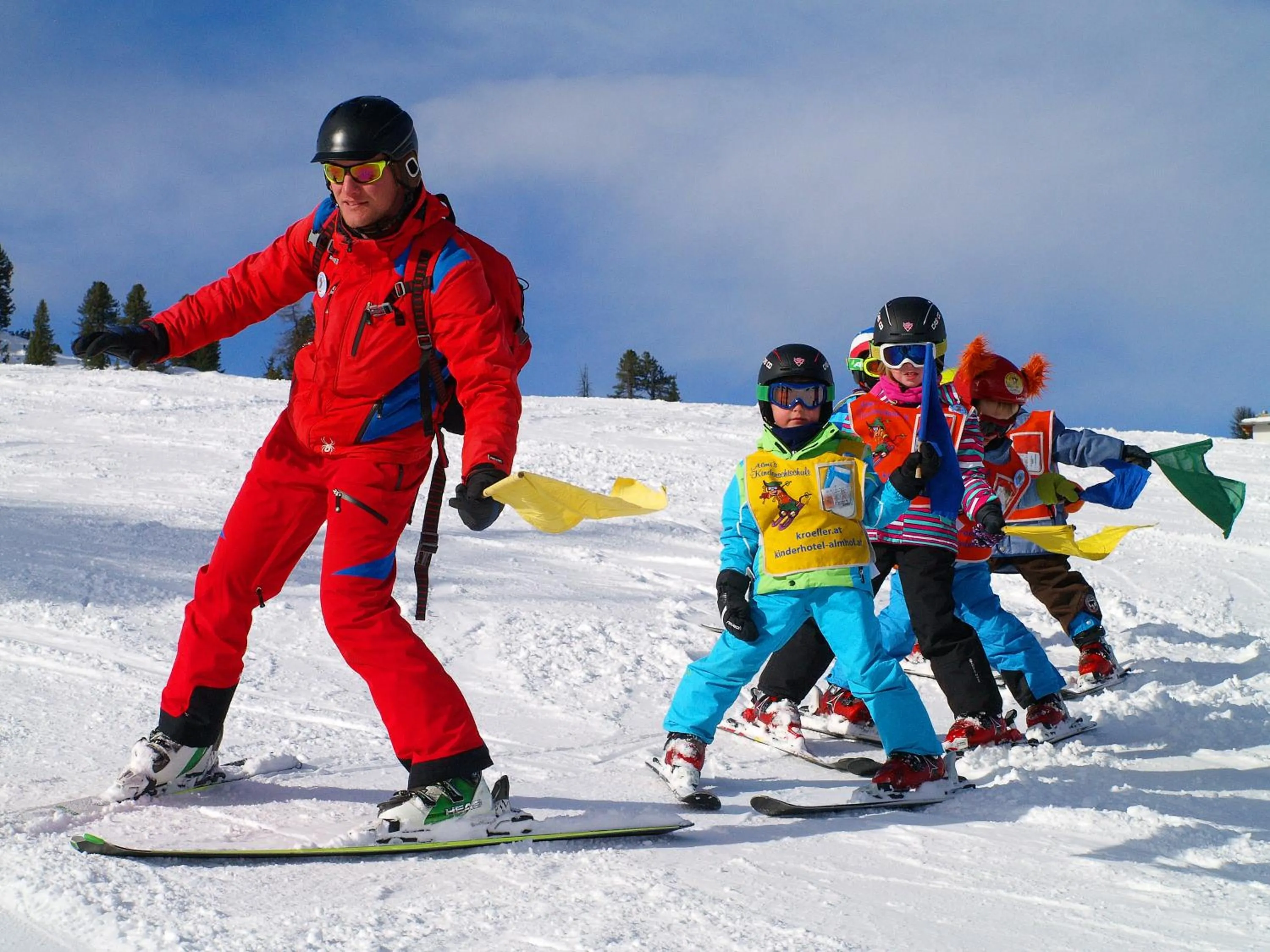Ski School in Almhof Family und Wellness Resort