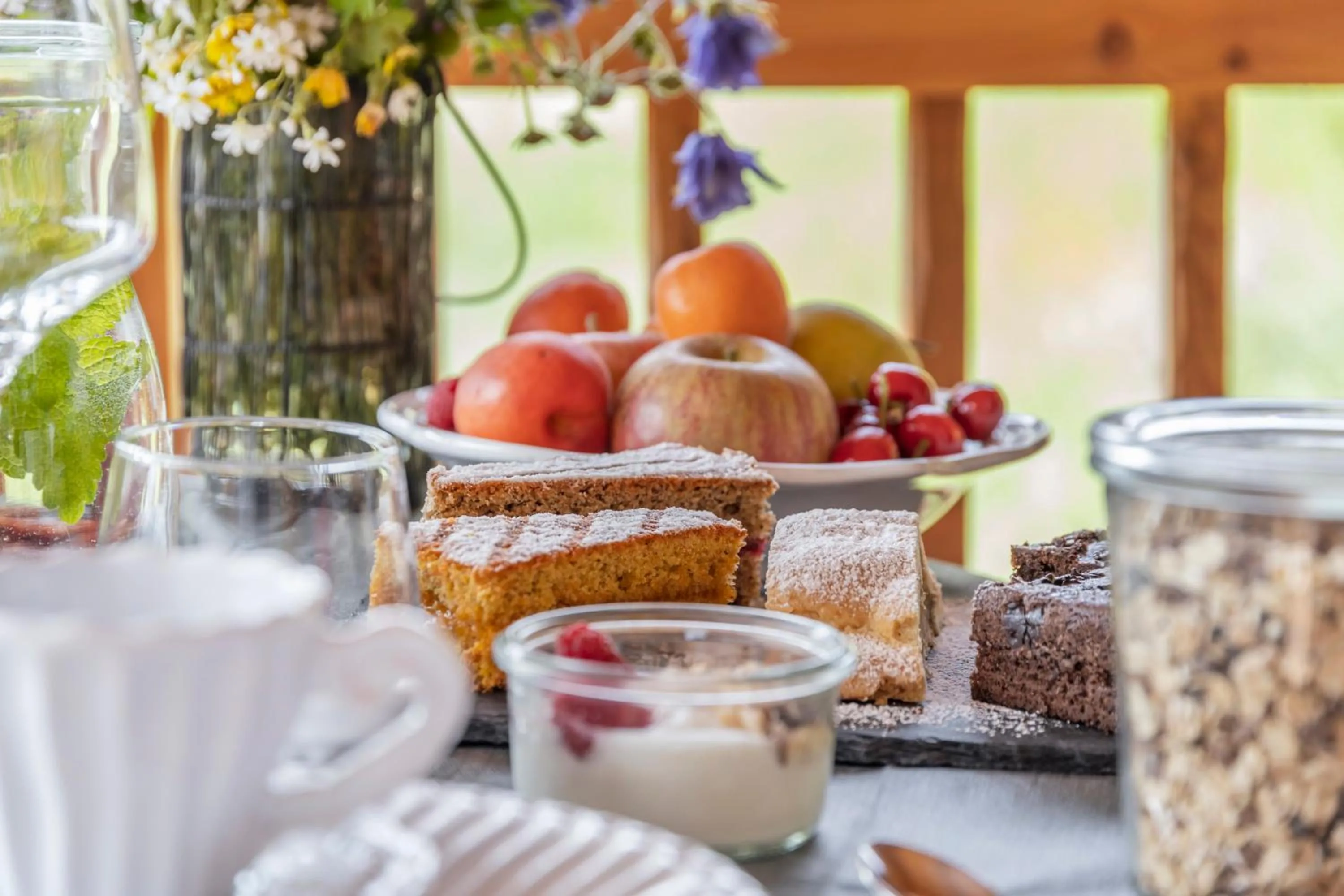 Breakfast in LMC Guesthouse