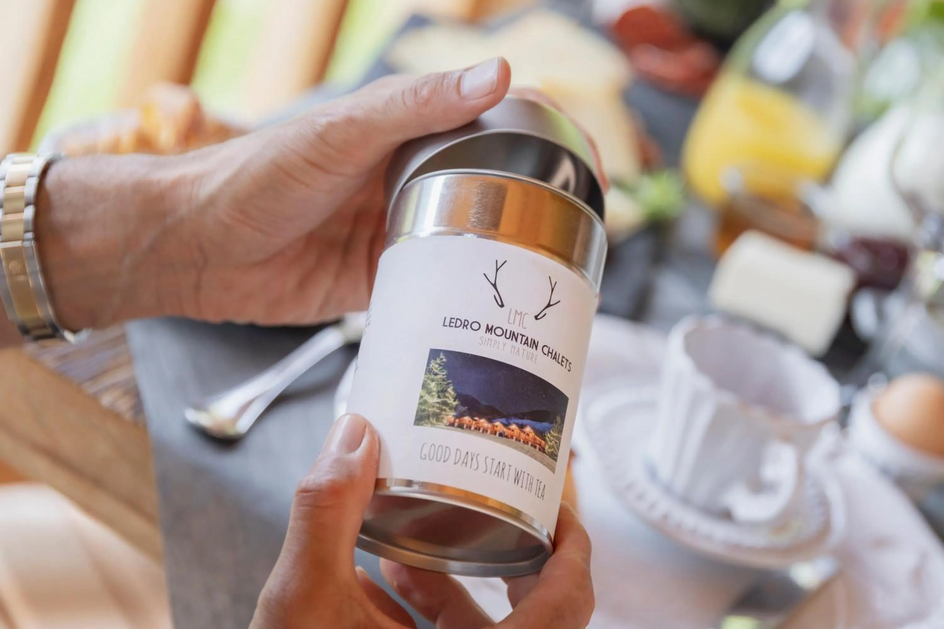 Breakfast in LMC Guesthouse