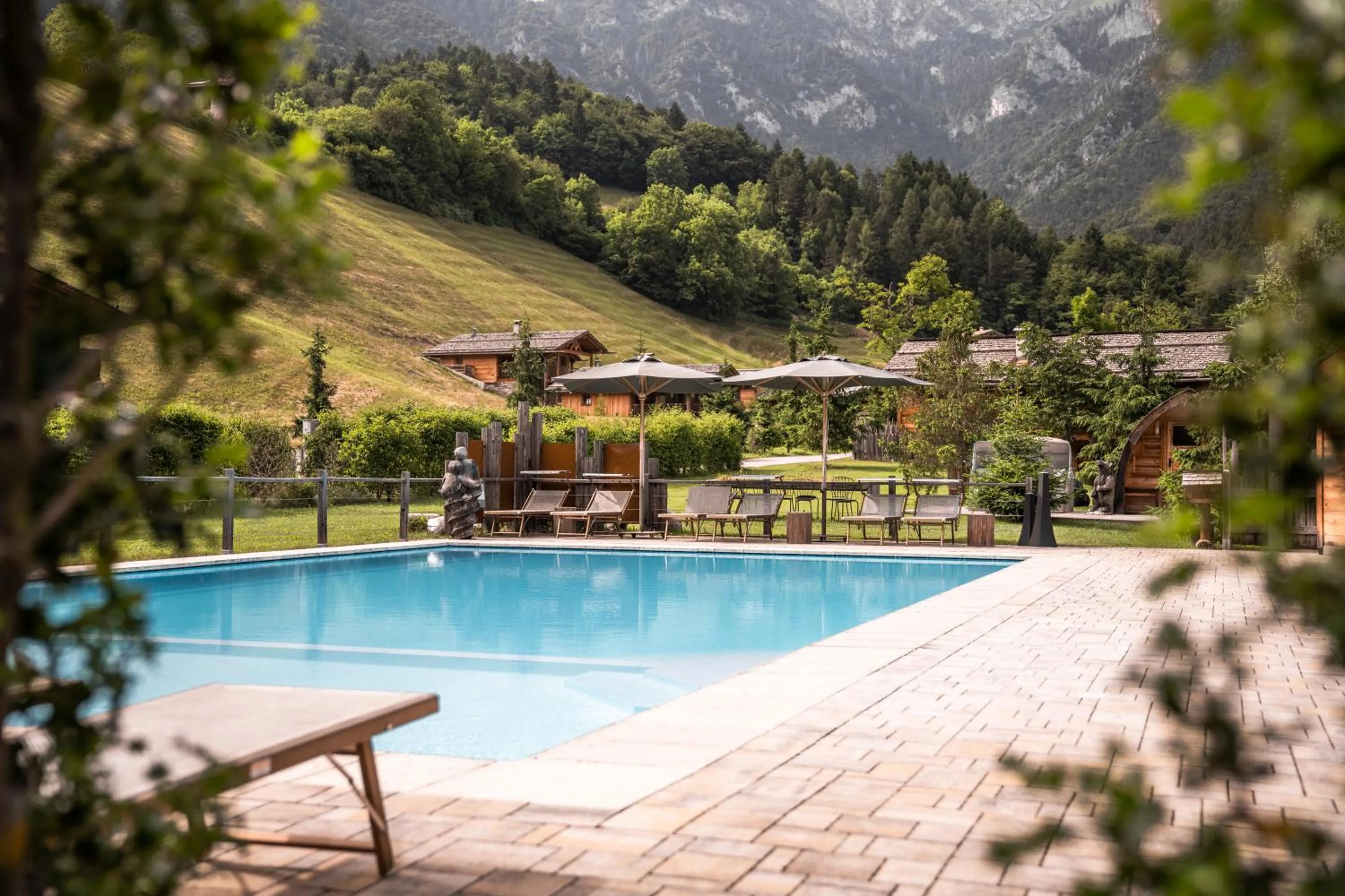 Swimming pool in LMC Guesthouse
