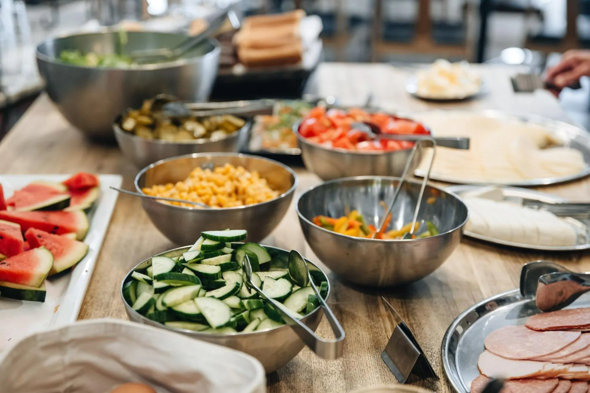 Breakfast in Corner Hotel