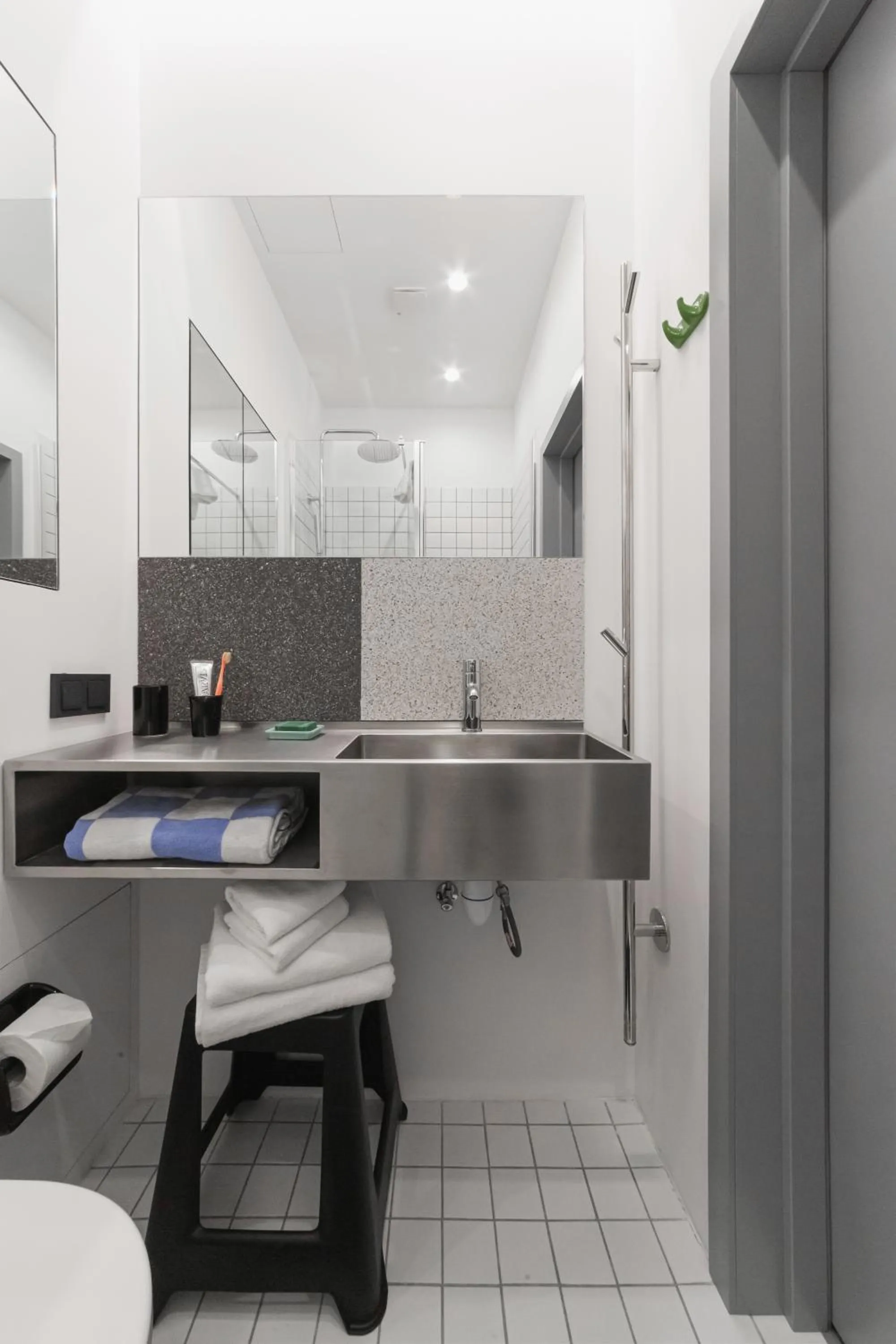 Toilet in Corner Hotel