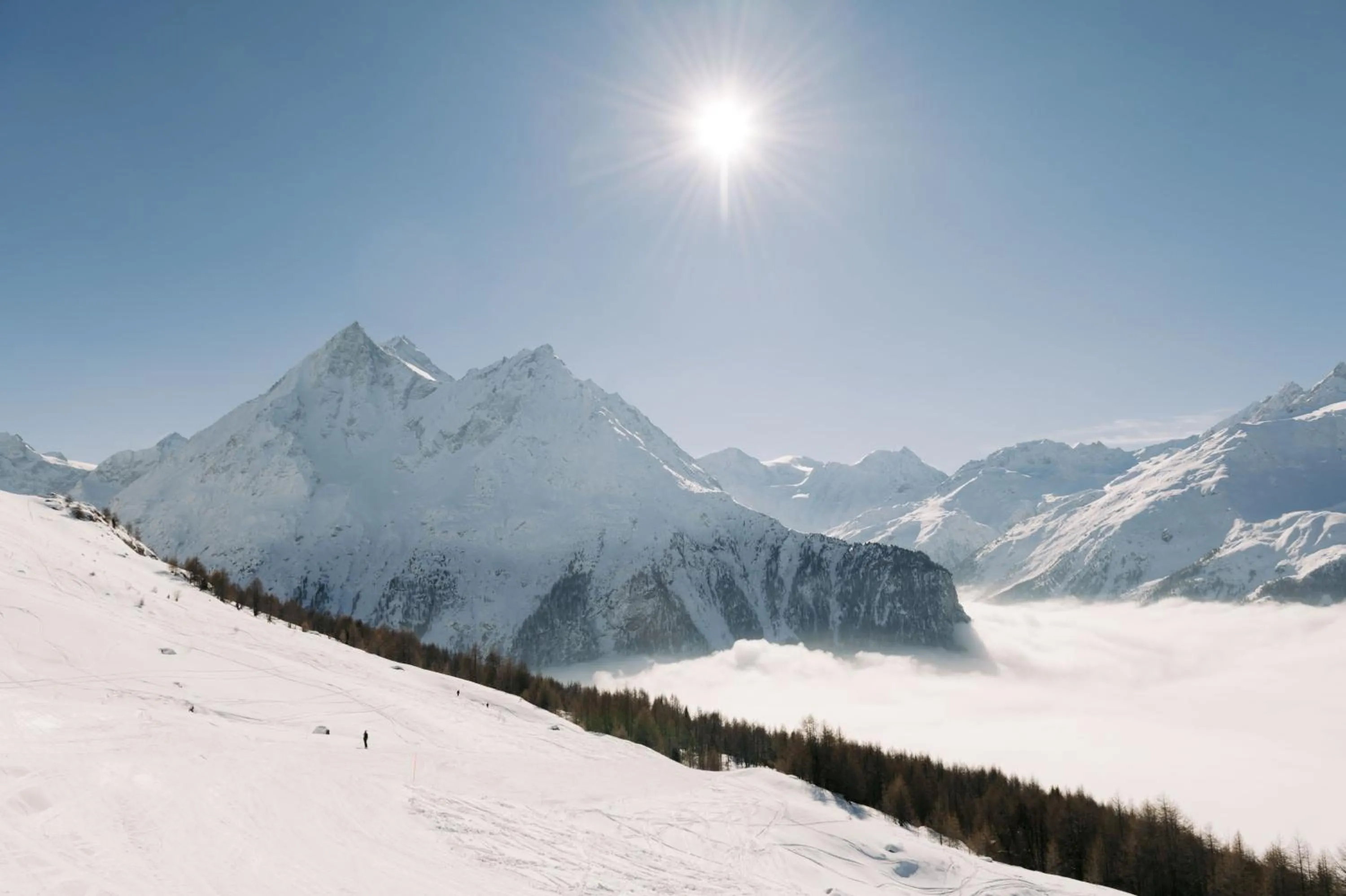 Natural landscape in Hôtel Dents de Veisivi