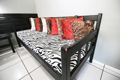 Bed in Hotel Pousada Bonsai