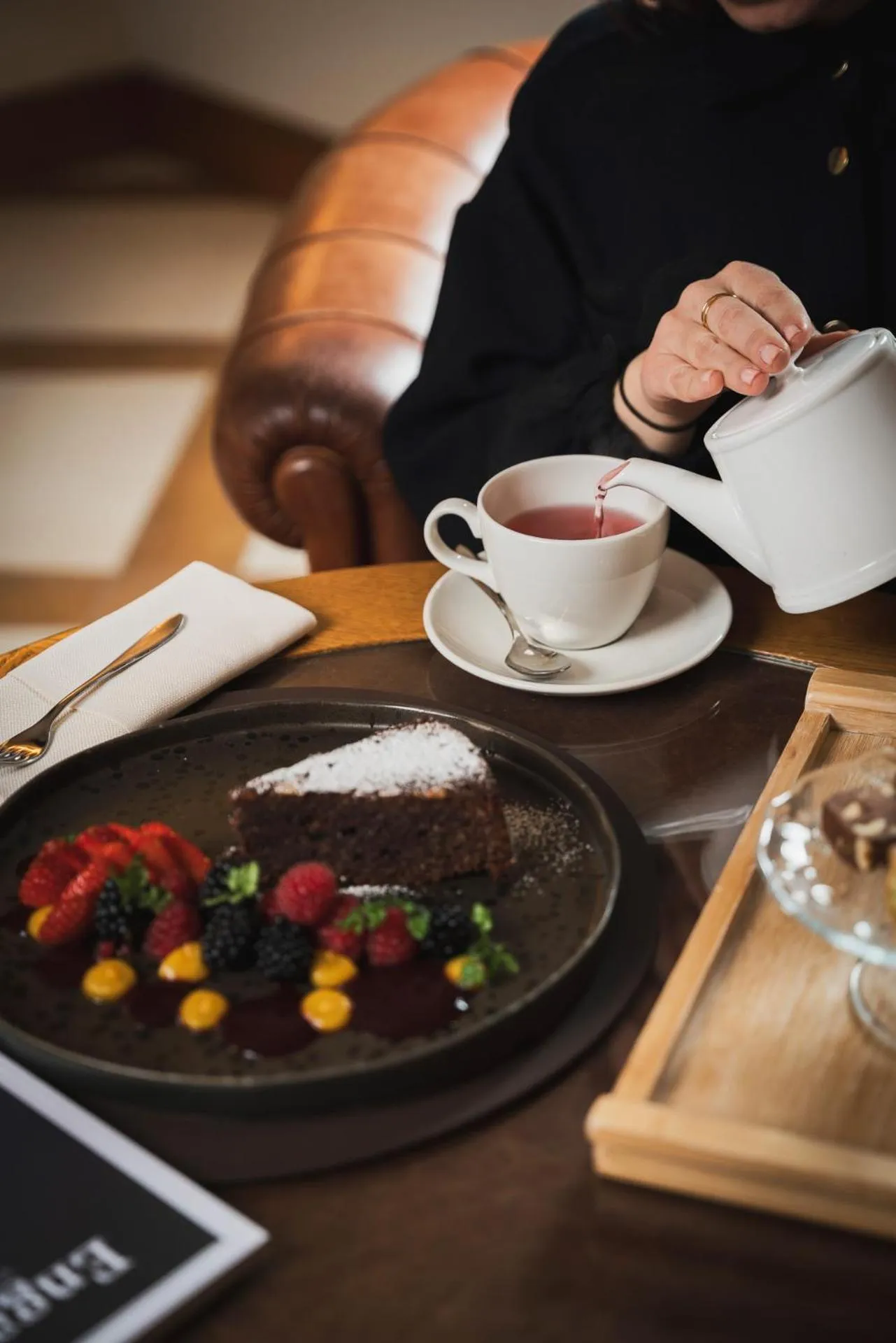 Restaurant/places to eat in Schloss Hotel & Spa Pontresina