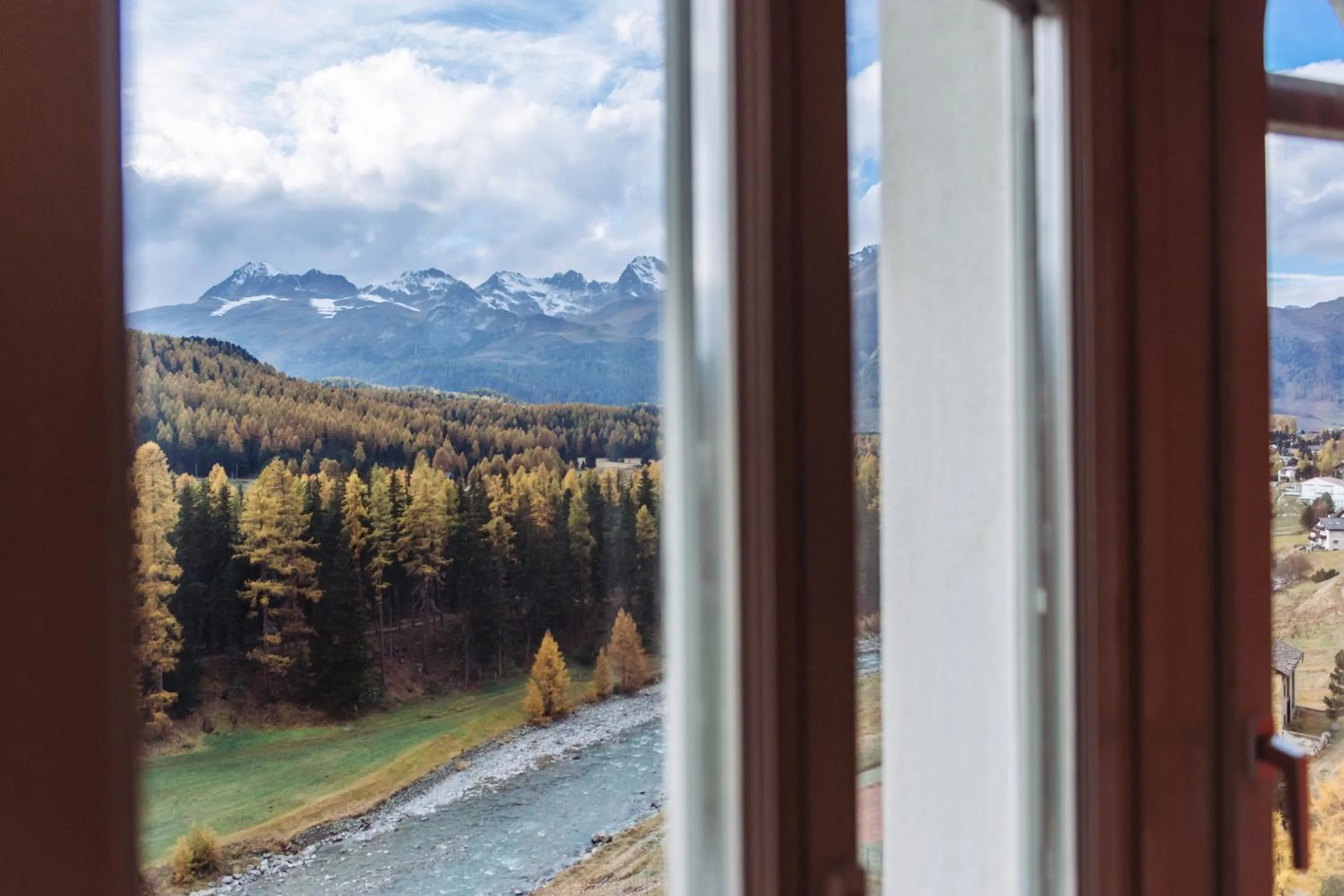 Mountain view in Schloss Hotel & Spa Pontresina