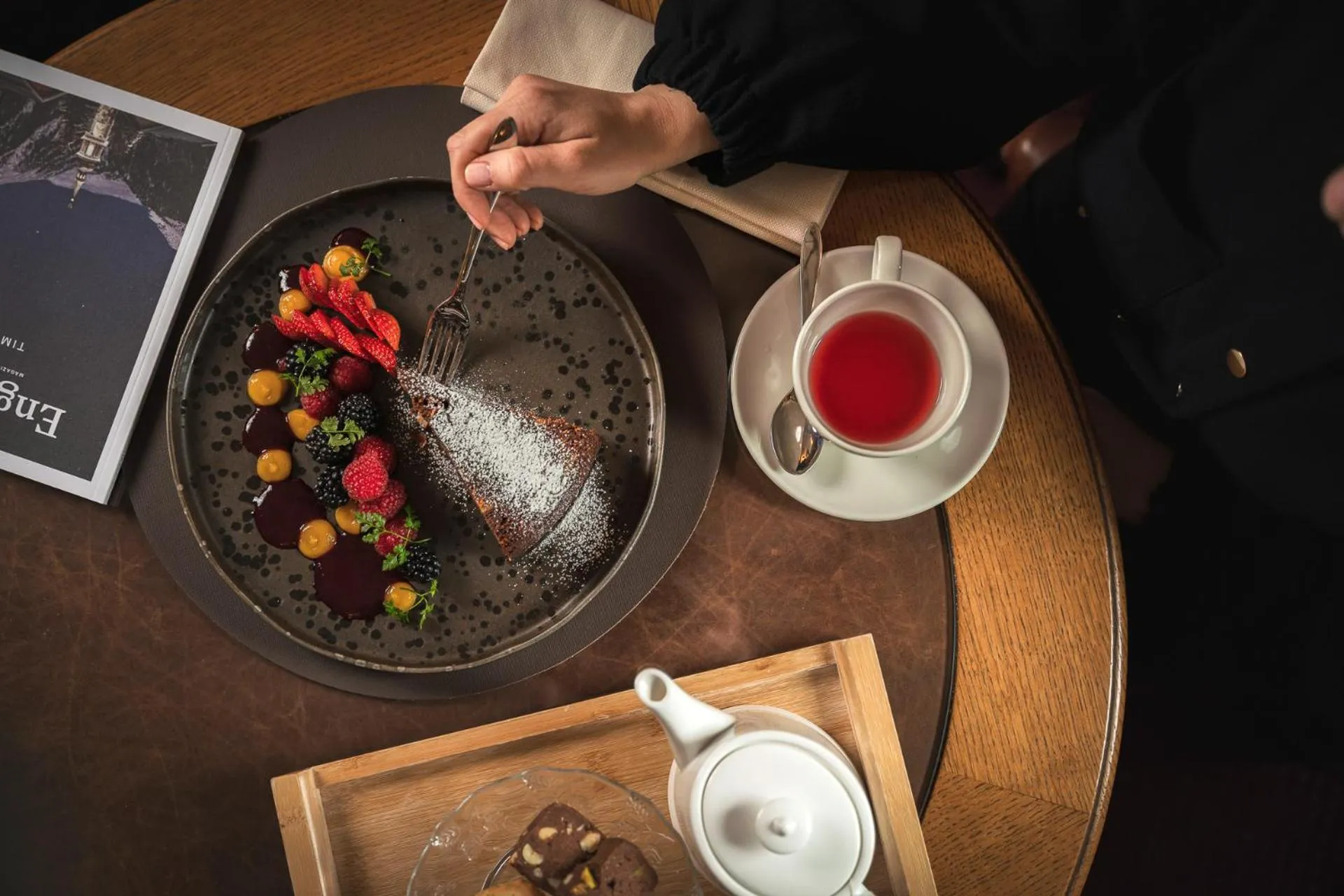 Restaurant/places to eat in Schloss Hotel & Spa Pontresina