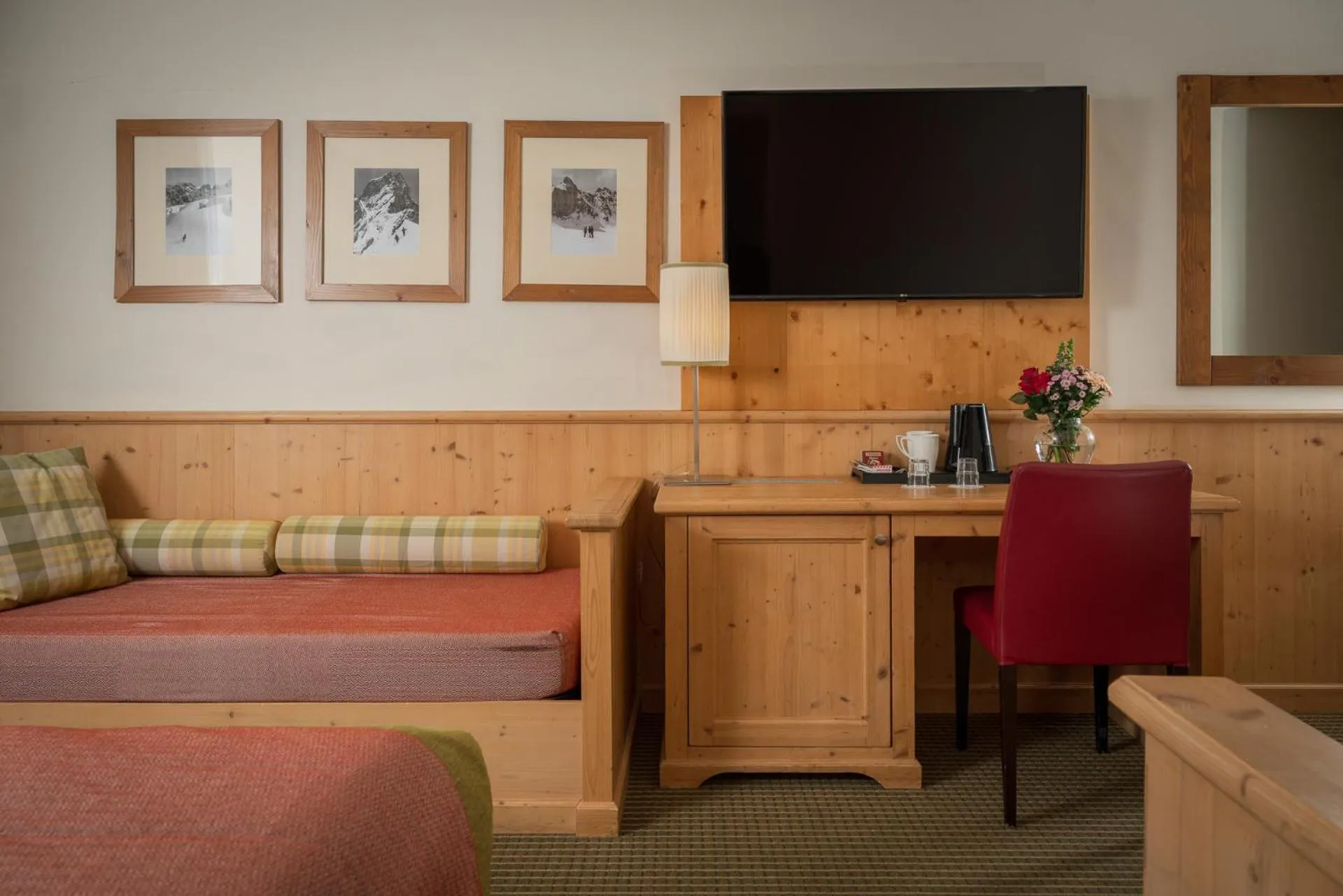 Bedroom in Schloss Hotel & Spa Pontresina