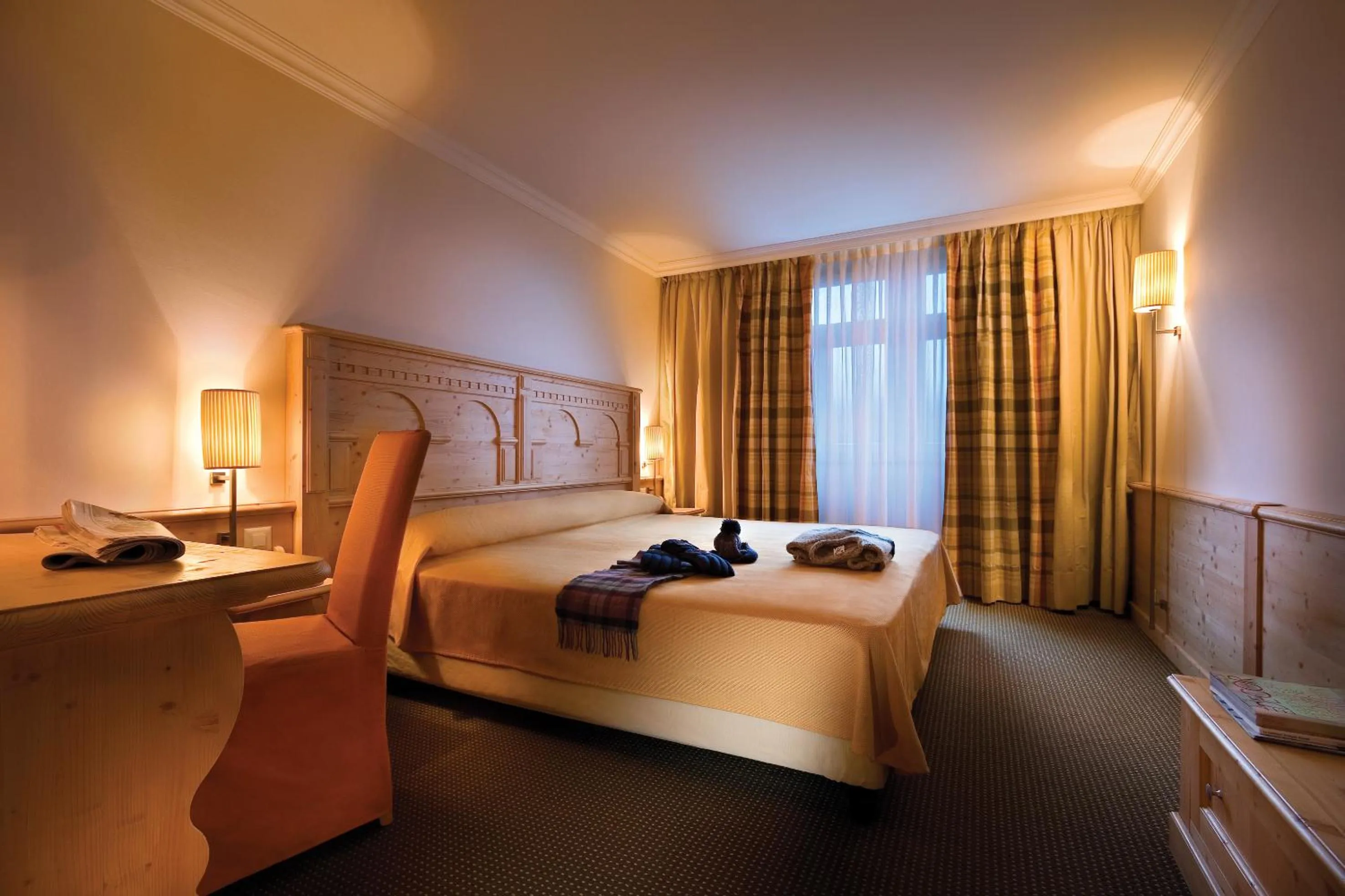 Bed in Schloss Hotel & Spa Pontresina