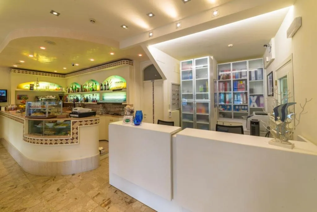 Lobby or reception in Hotel Airone