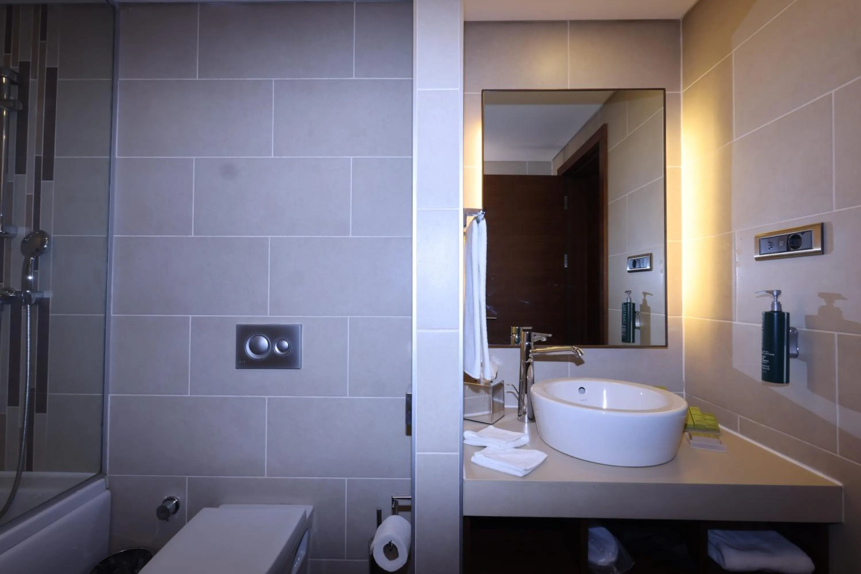 Shower in Hilton Garden Inn Konya