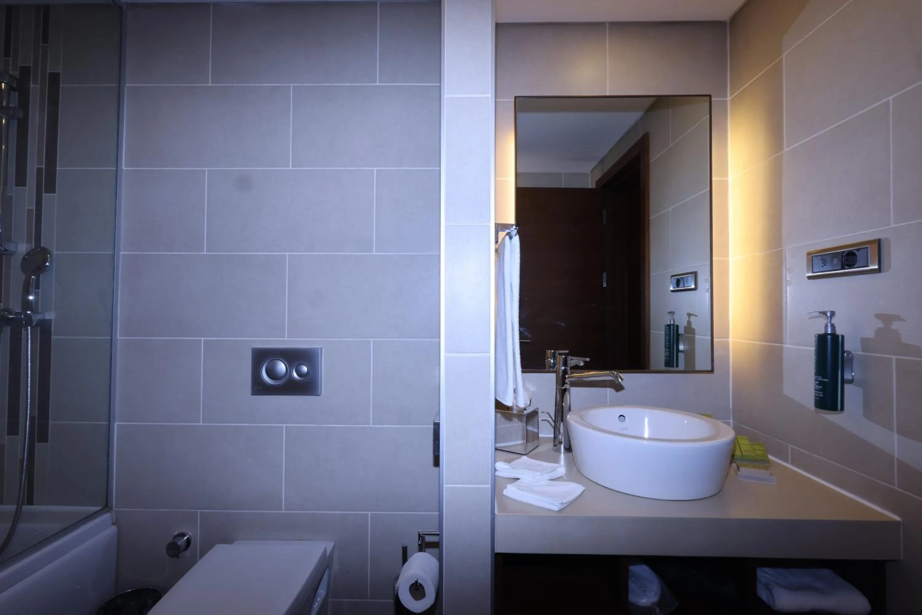 Shower in Hilton Garden Inn Konya