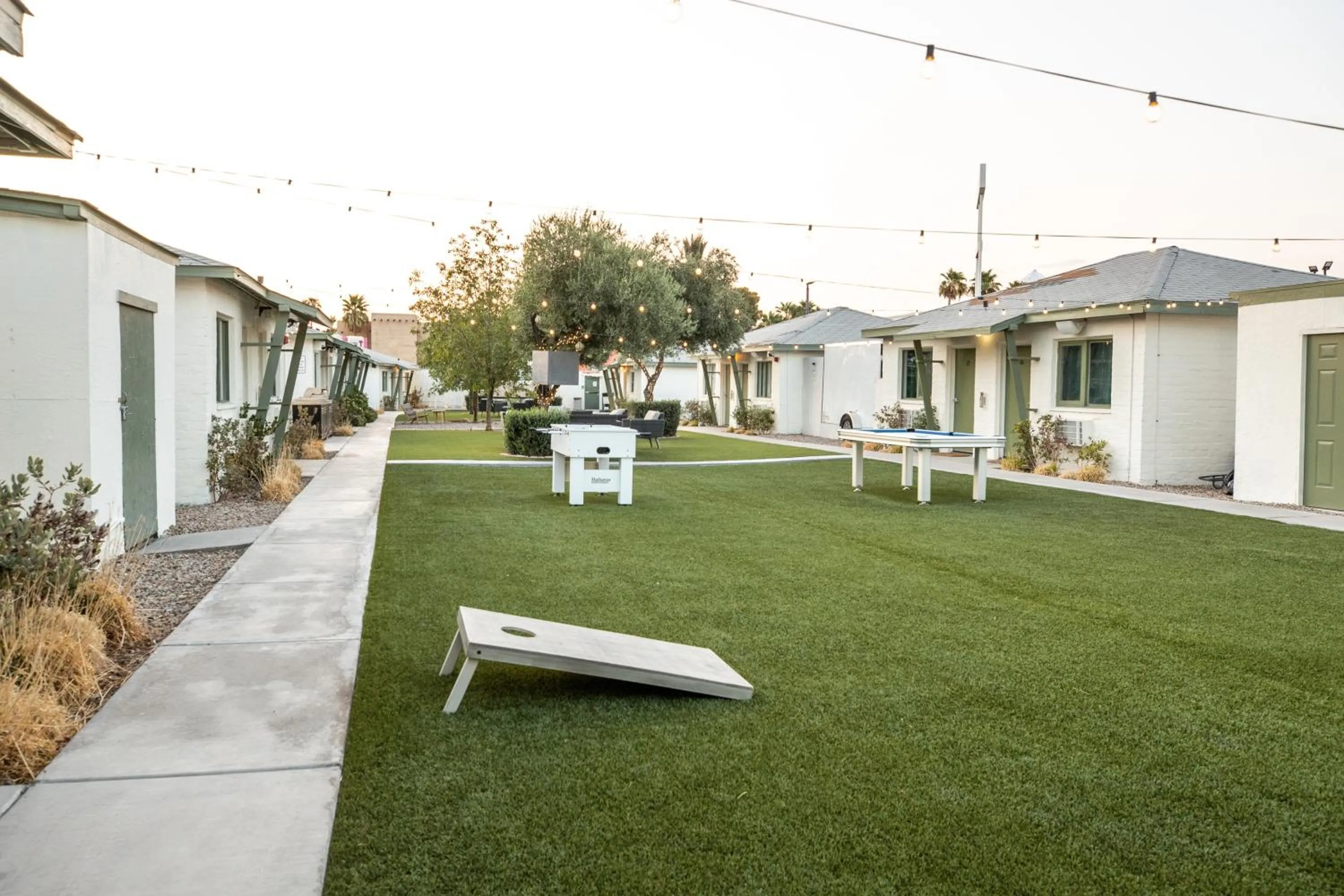 Property building in Bungalows Hostel