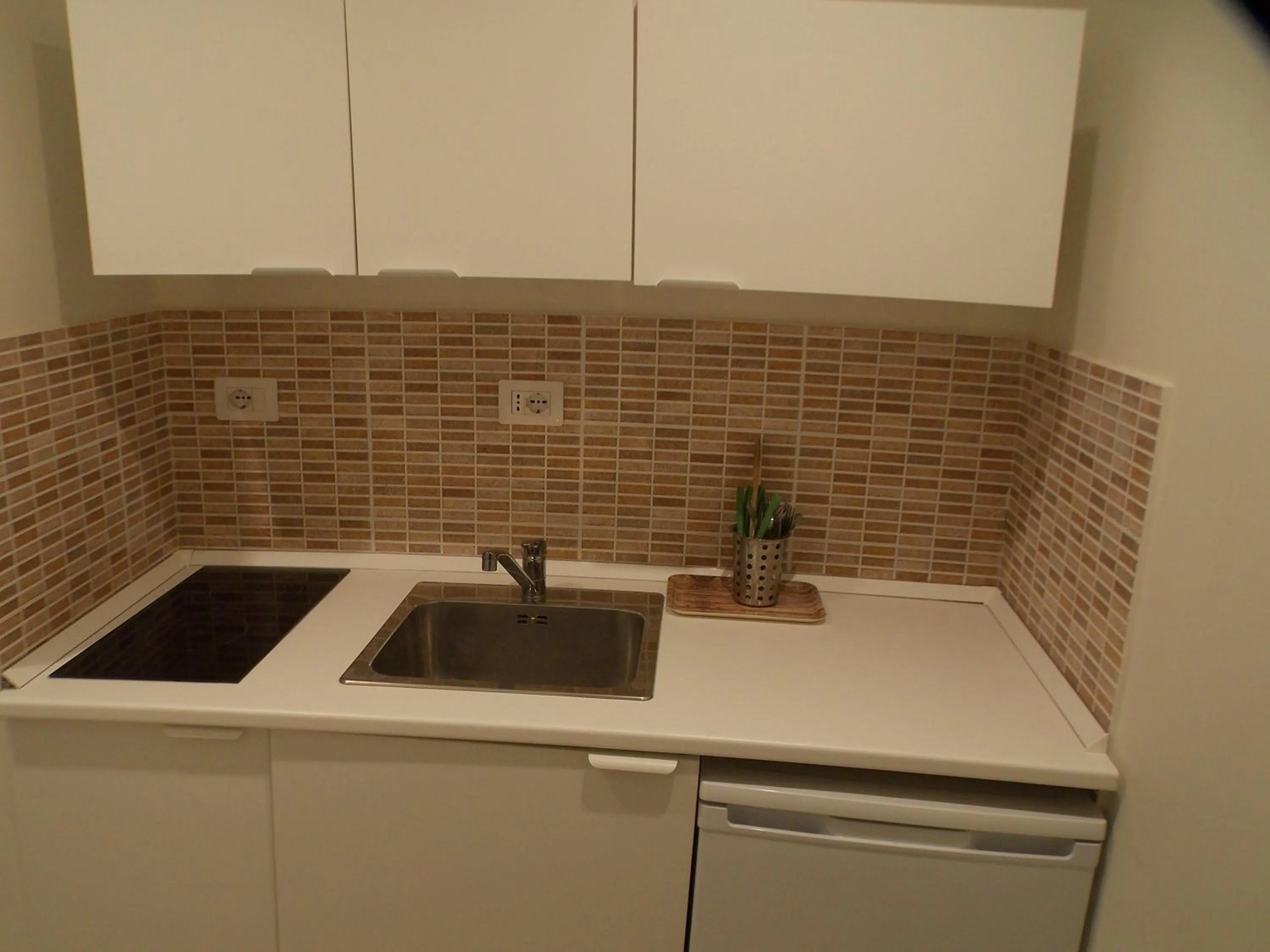 Kitchen or kitchenette in B&B Ninarella Napoli