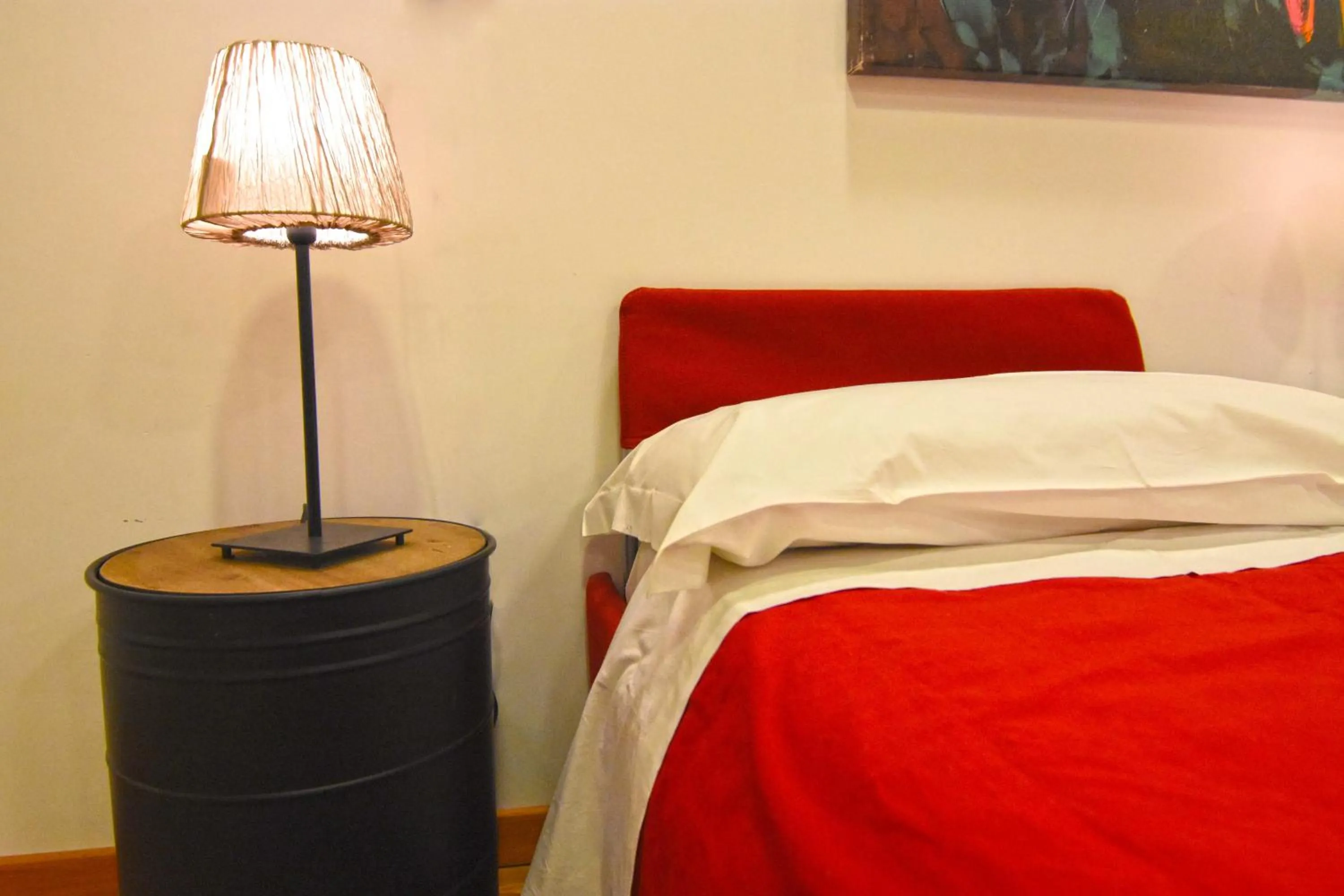 Shower, Bed in B&B Ninarella Napoli