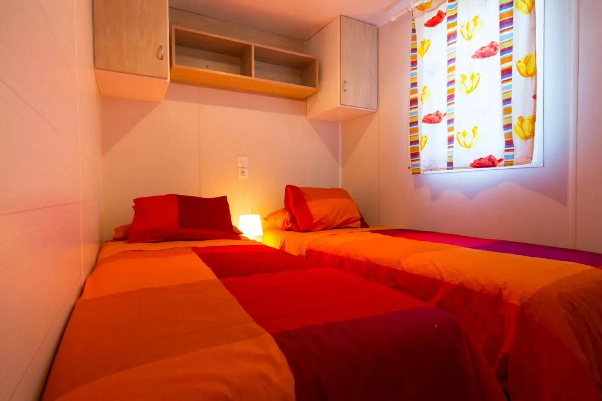 Bed in Camping Bungalows El Far