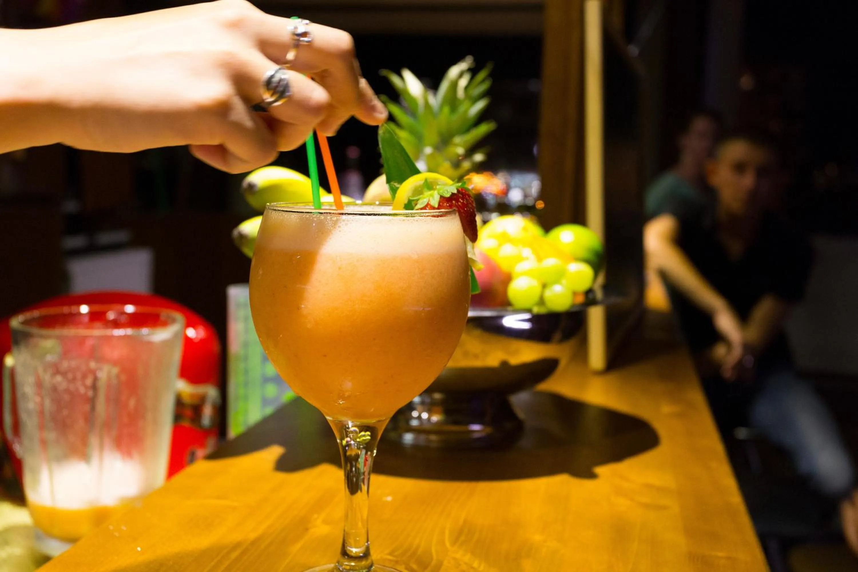 Drinks in Camping Bungalows El Far