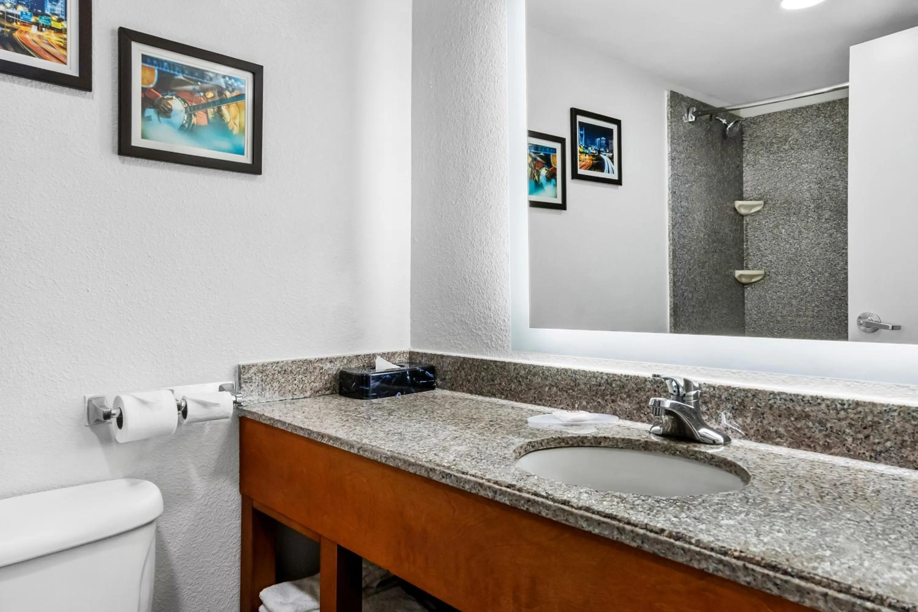 Bathroom in Comfort Inn & Suites Nashville Near Tanger Outlets I-24 Antioch