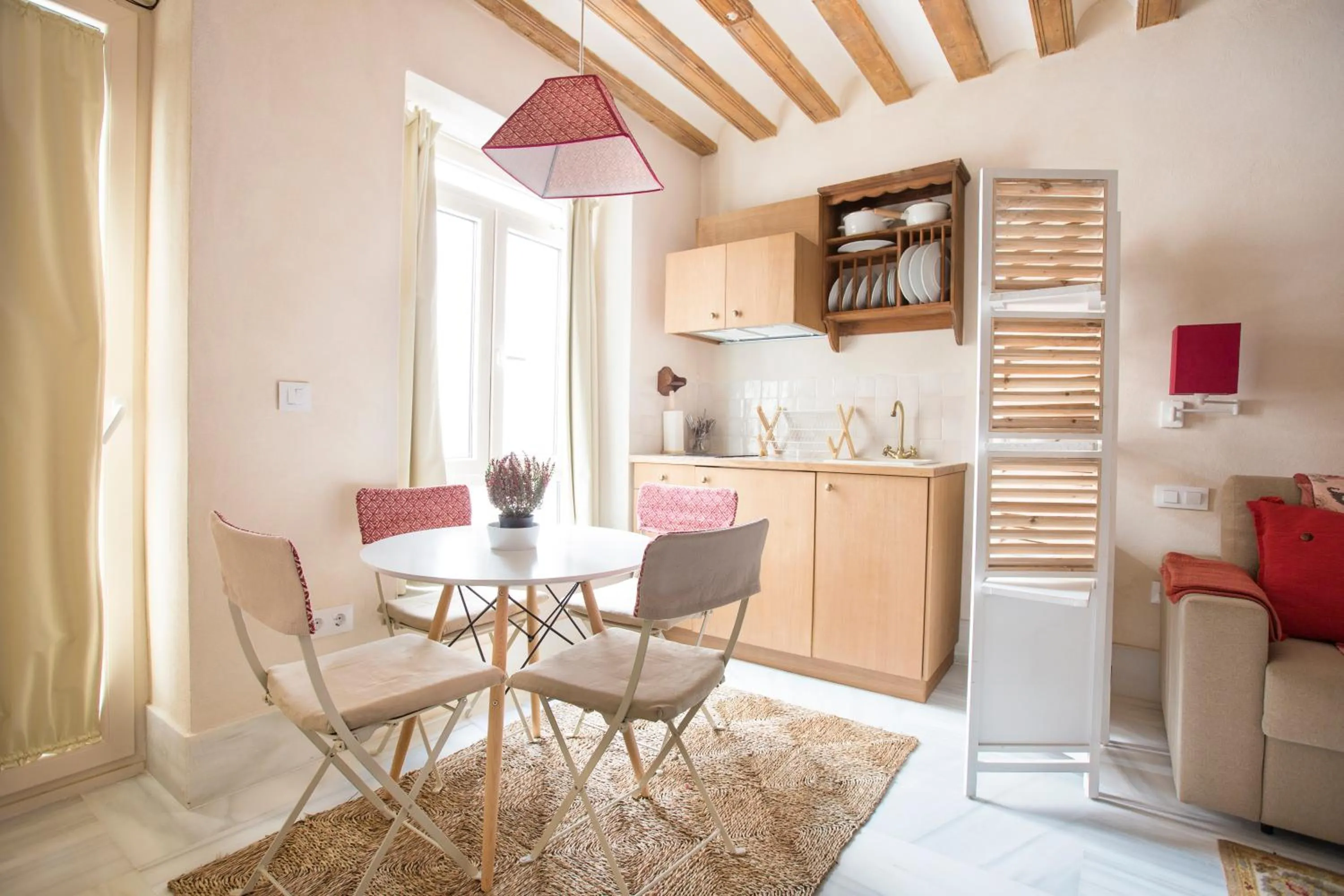 Kitchen or kitchenette in Hotel Casa de las Cuatro Torres