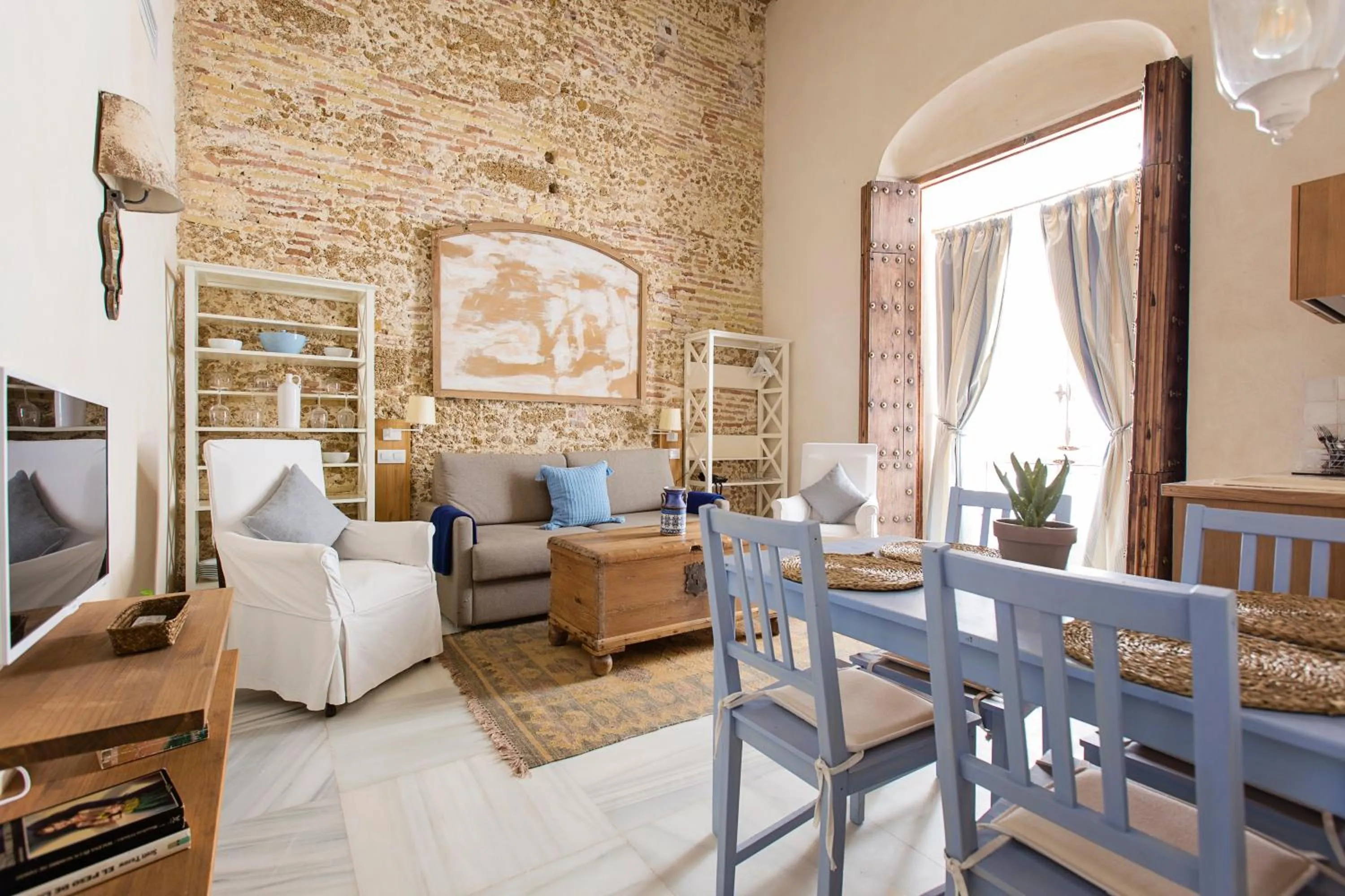 Living room in Hotel Casa de las Cuatro Torres