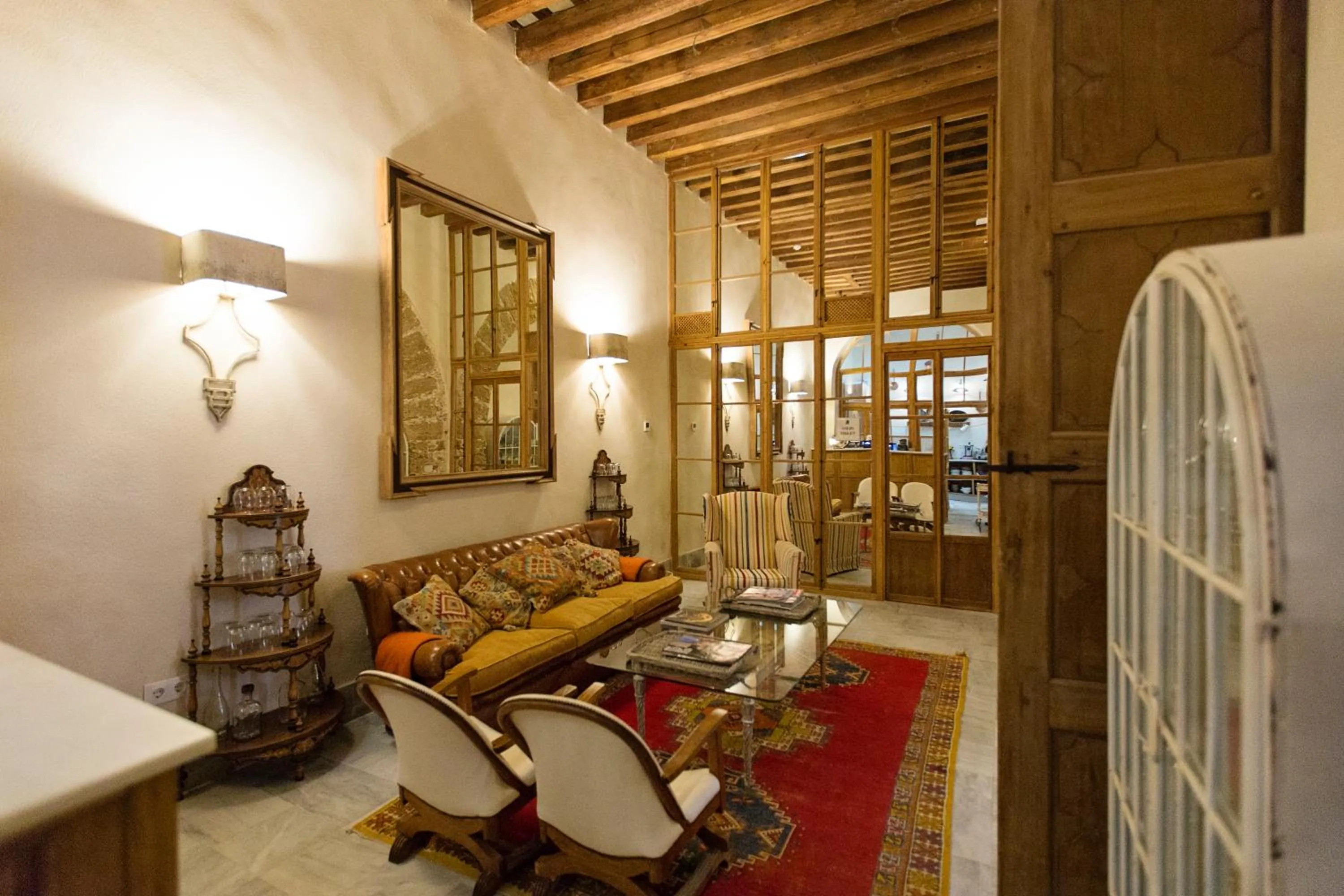 Lobby or reception in Hotel Casa de las Cuatro Torres
