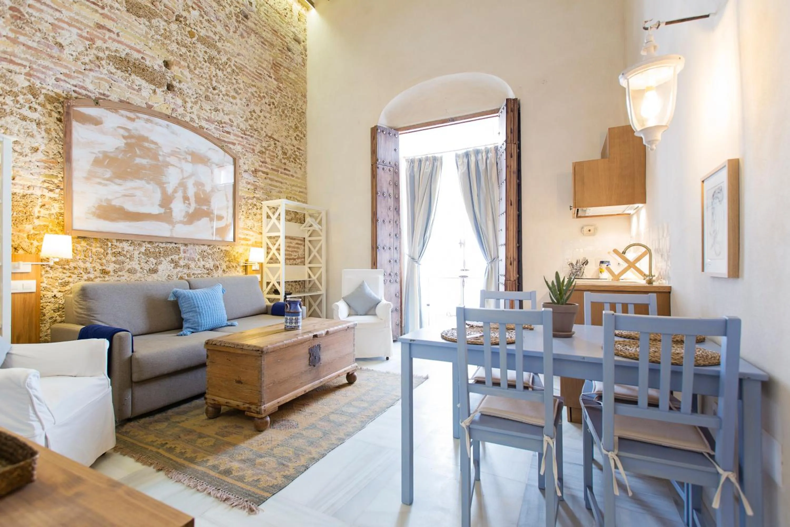 Living room in Hotel Casa de las Cuatro Torres