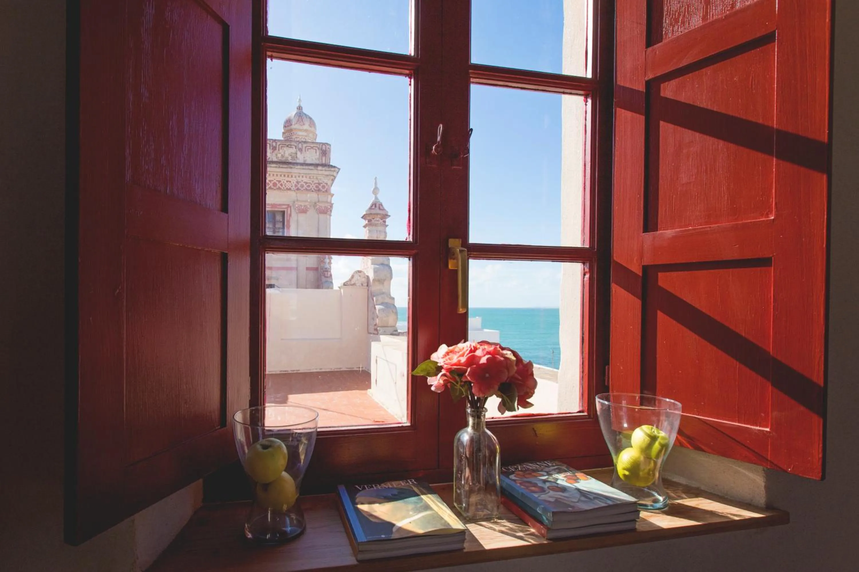 Sea view in Hotel Casa de las Cuatro Torres