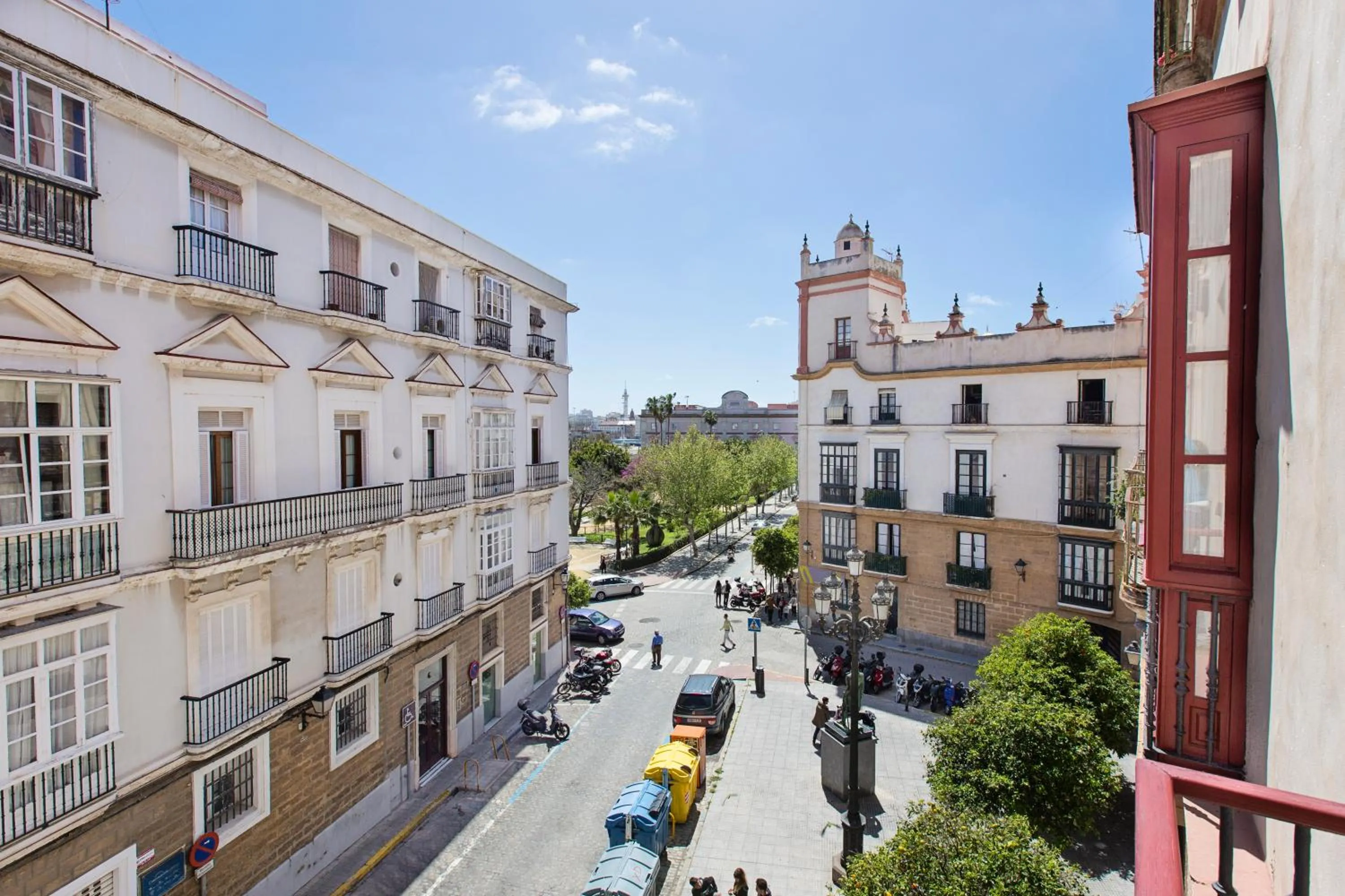 Street view in Hotel Casa de las Cuatro Torres