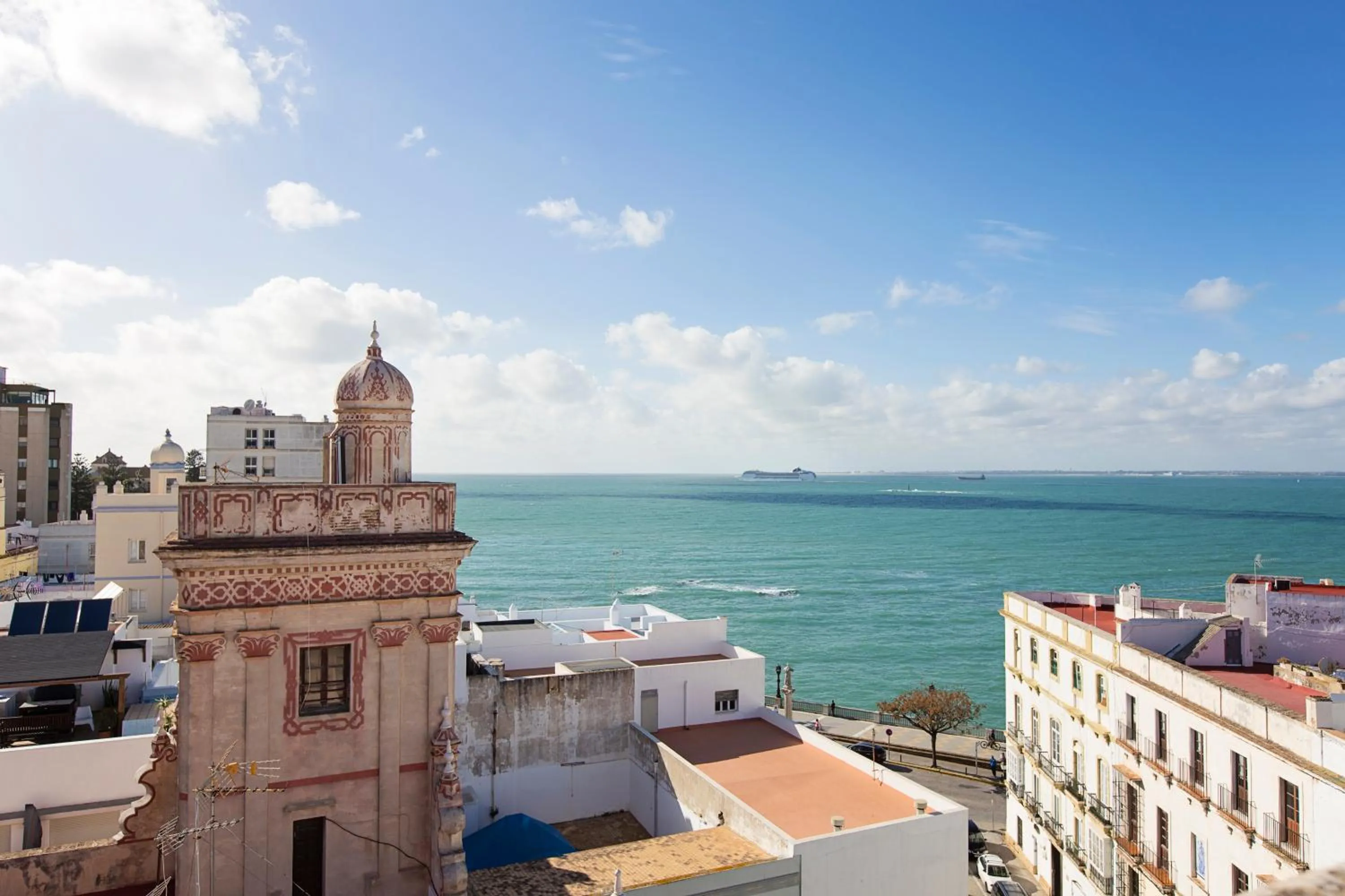 Sea view in Hotel Casa de las Cuatro Torres