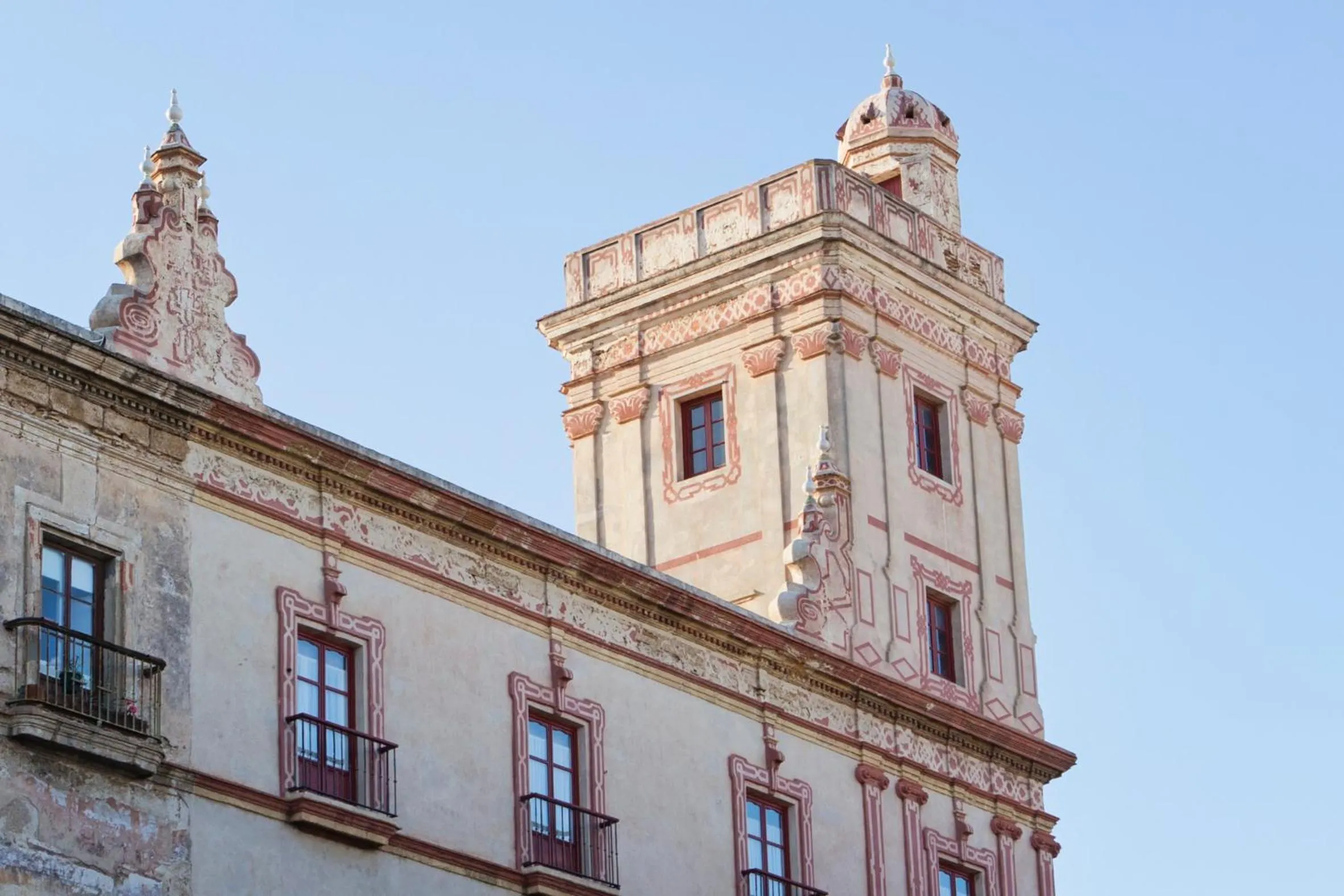 Property building in Hotel Casa de las Cuatro Torres
