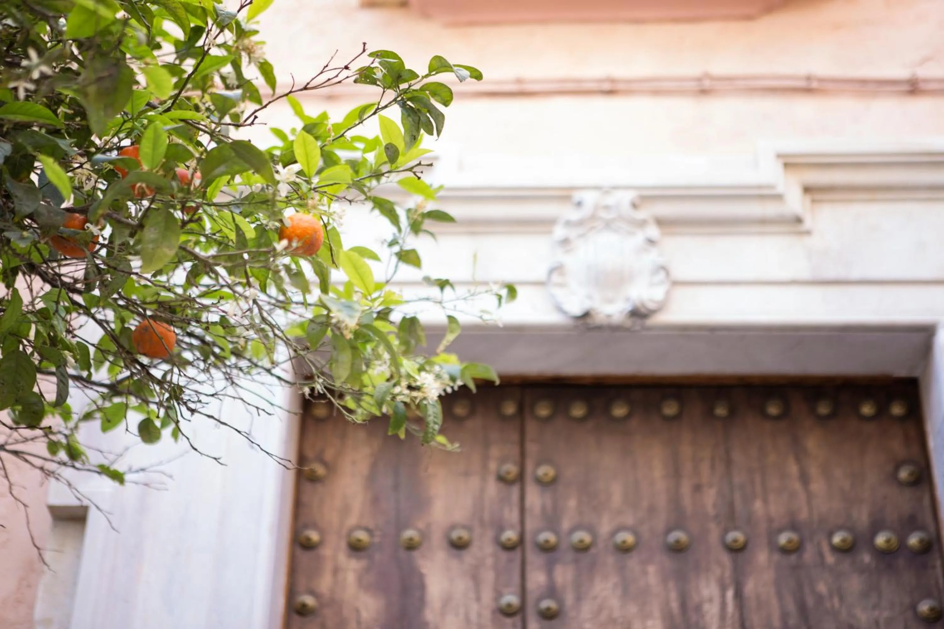 Facade/entrance in Hotel Casa de las Cuatro Torres
